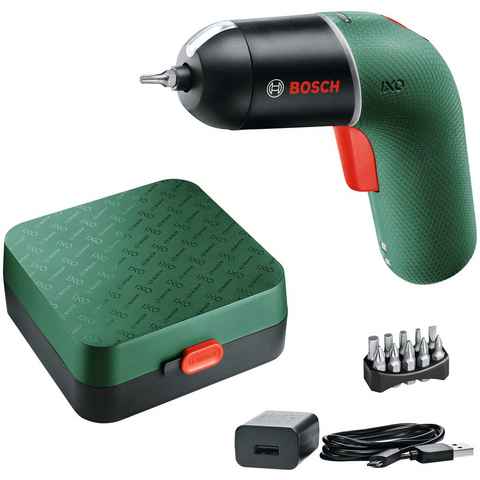 Bosch Home & Garden Akku-Schrauber IXO 6 Classic, 215 U/min, 4,5 Nm, inklusive Akku und USB-Ladekabel
