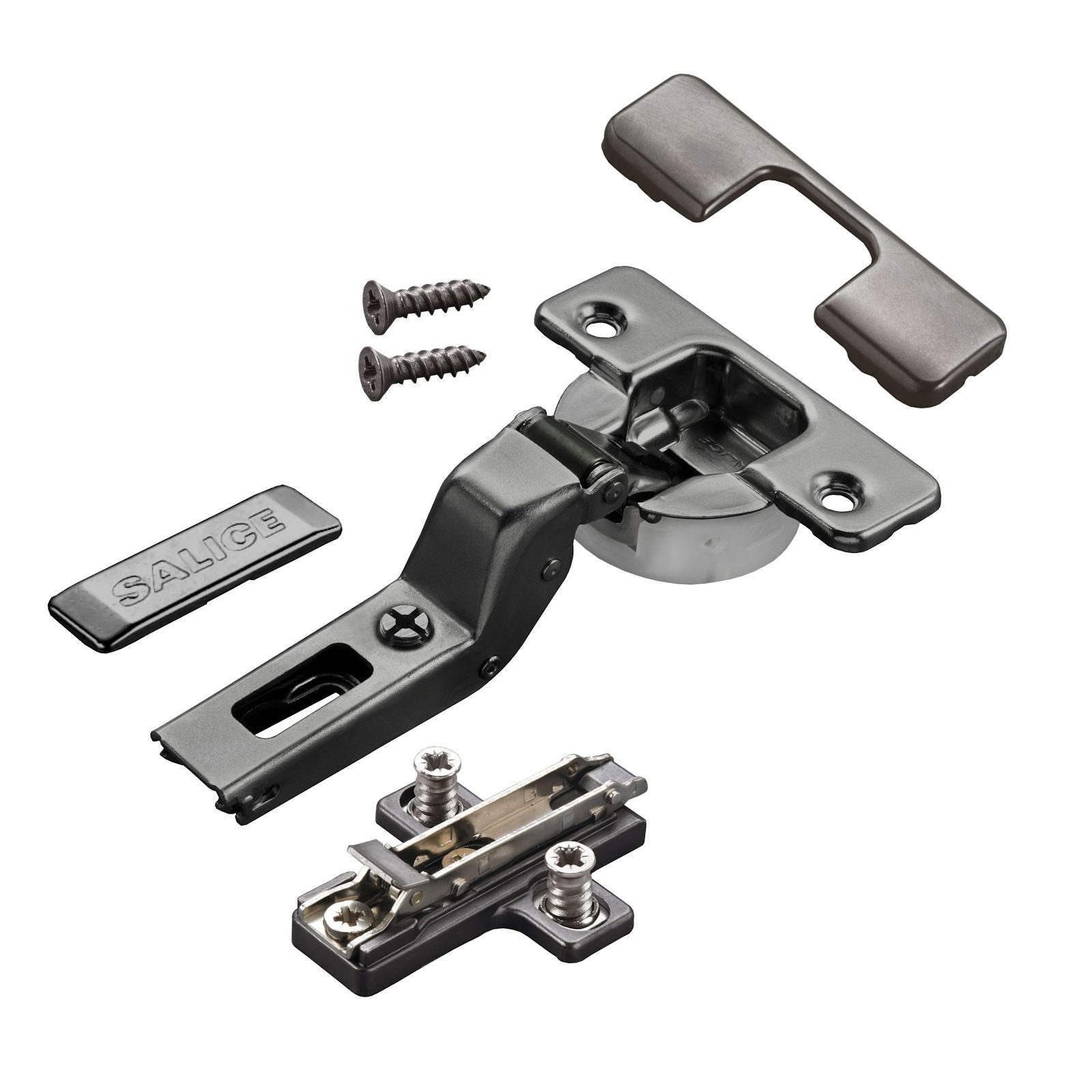 Möbelbeschlag 2 x Salice Topfband S700 110° T48 Titanium anthrazit MPL EXZ H6