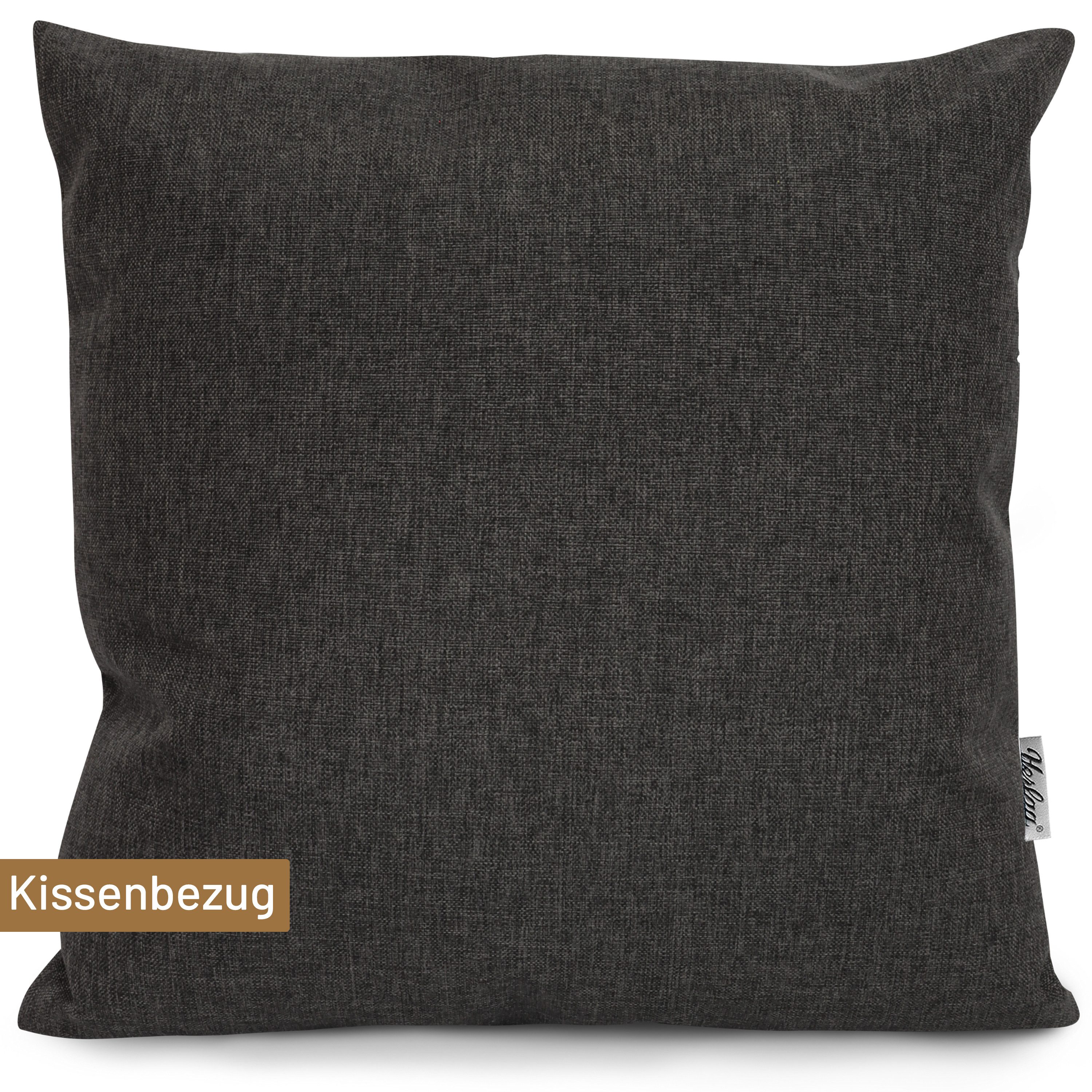 Herlag Dekokissen SUNNY Outdoorkissen Bezug, Garten, 40x40cm oder 50x50cm, Wetterfest, 9 Farben, Nur Hülle