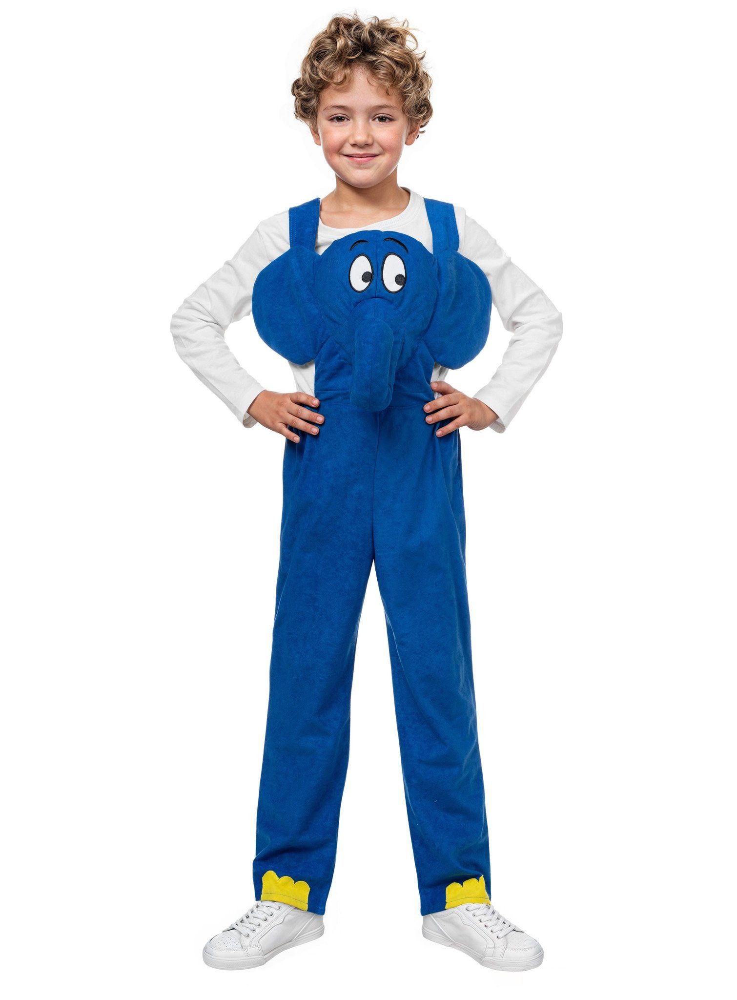 Maskworld Kostüm Die Sendung mit der Maus - Faschingskostüm Kinder, Offizielles Kinderkostüm der Sendung mit der Maus