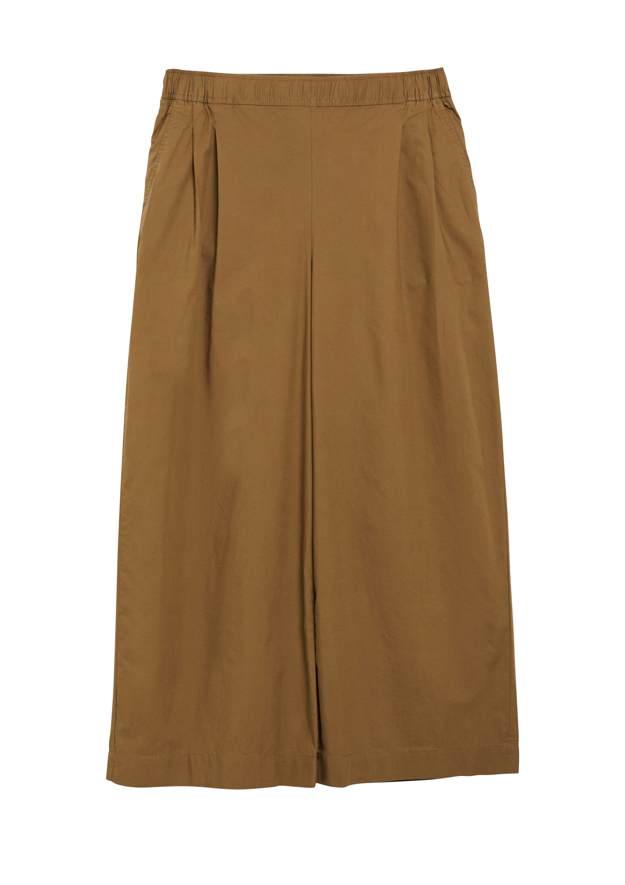 s.Oliver Culotte Hose Leichte Culotte aus Popeline mit Falten