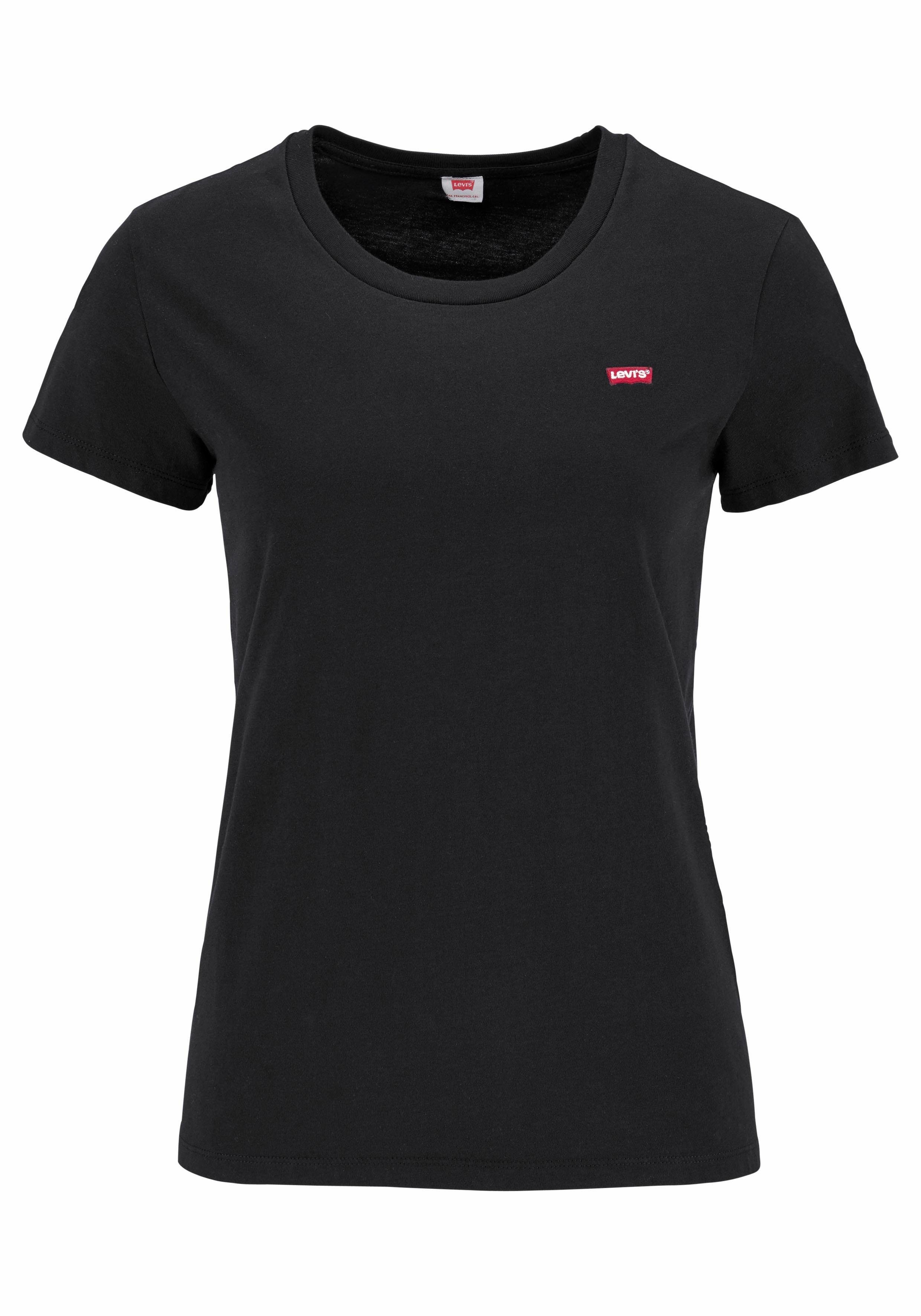 LEVI'S® T-Shirt TEE Minilogo mit kleiner Logostickerei mehr
