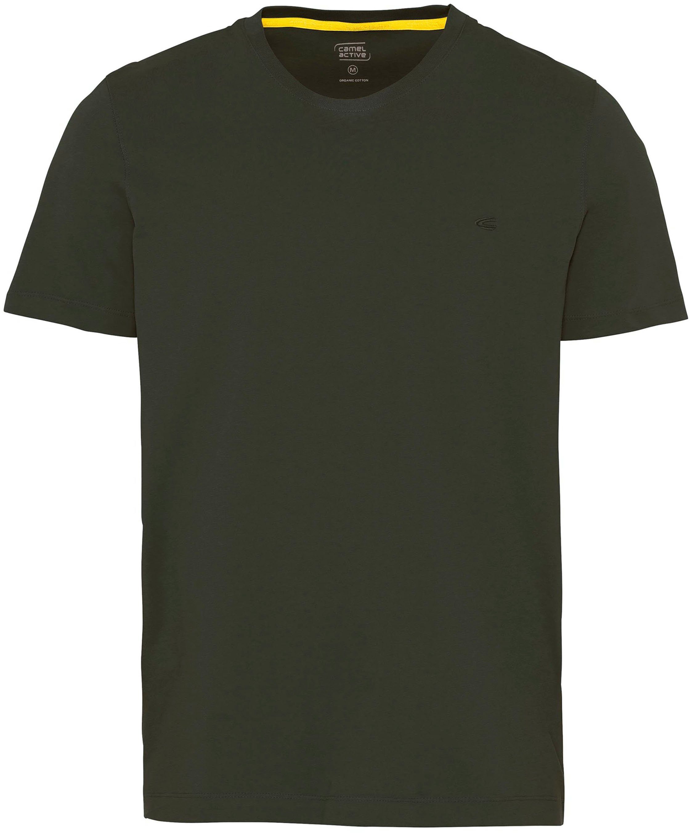 [Super günstiger Sonderpreis] camel active unifarben leaf T-Shirt green