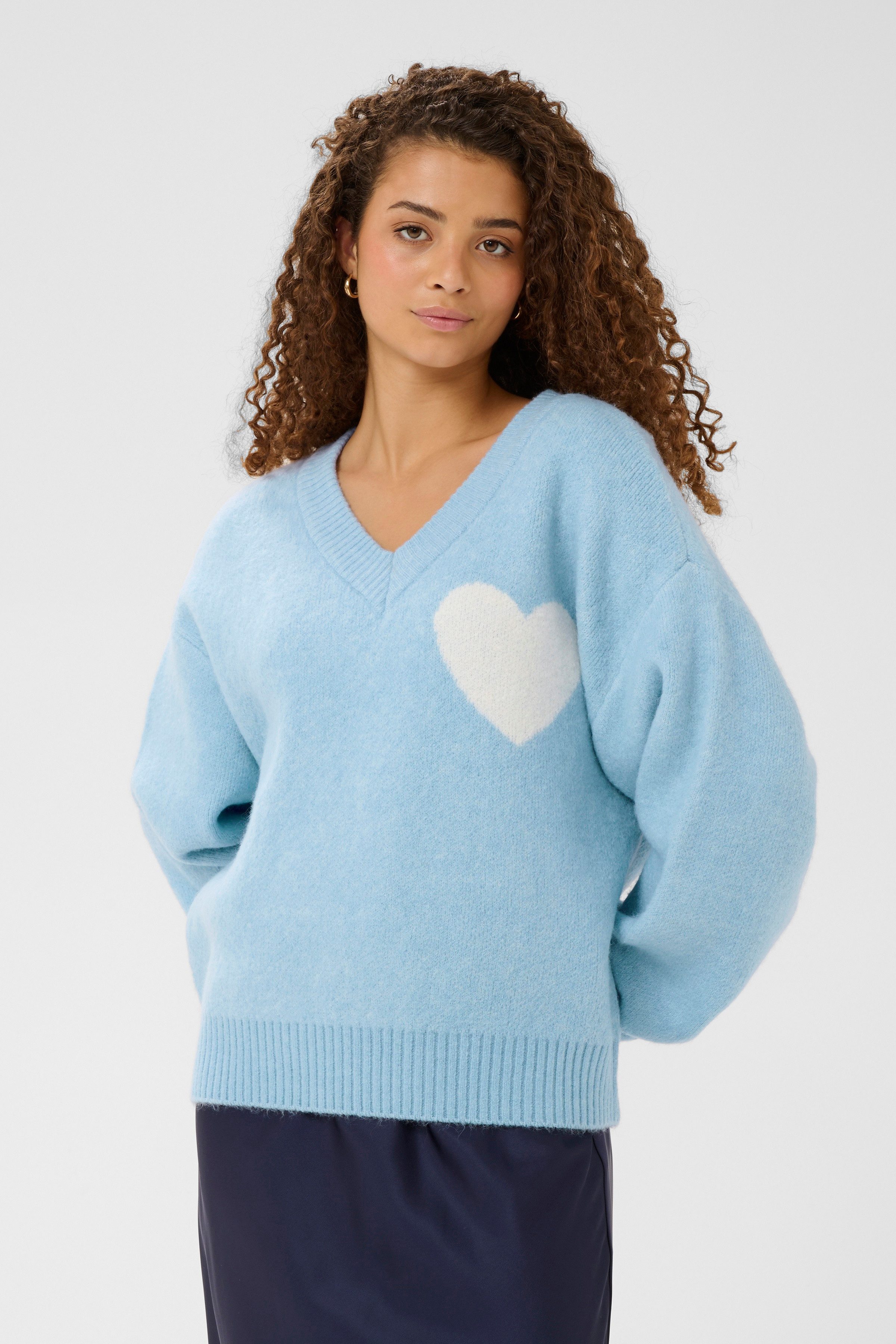 Saint Tropez Strickpullover PariaSZ V-Neck Pullover