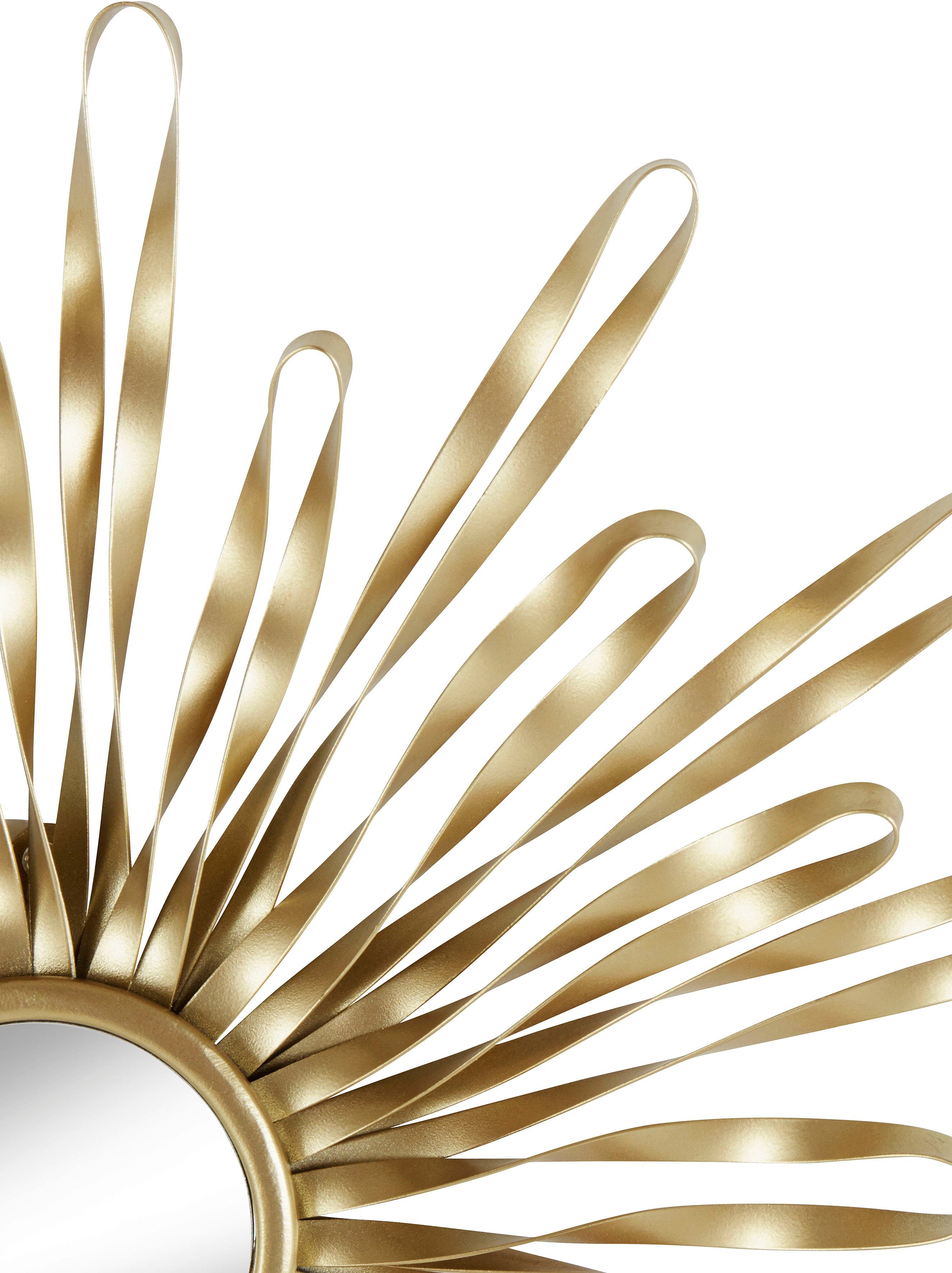 OTTO home Wanddekoobjekt Sonne, im 2er Set: 35 und 46cm (2er-Set, in schwarz, gold-oder silberfarben), Wanddekoration aus Metall mit kleinem Spiegel in der Mitte. Reduzierter Preis € 38,49. Unverbindliche Preisempfehlung € 84,99