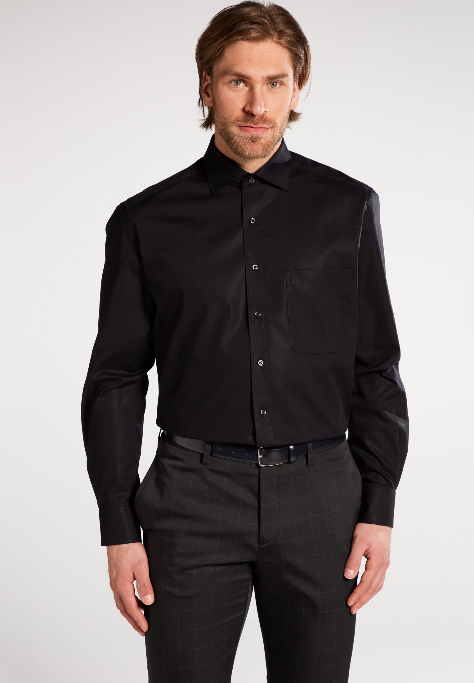 Eterna Langarmhemd COMFORT FIT NON IRON günstig online kaufen