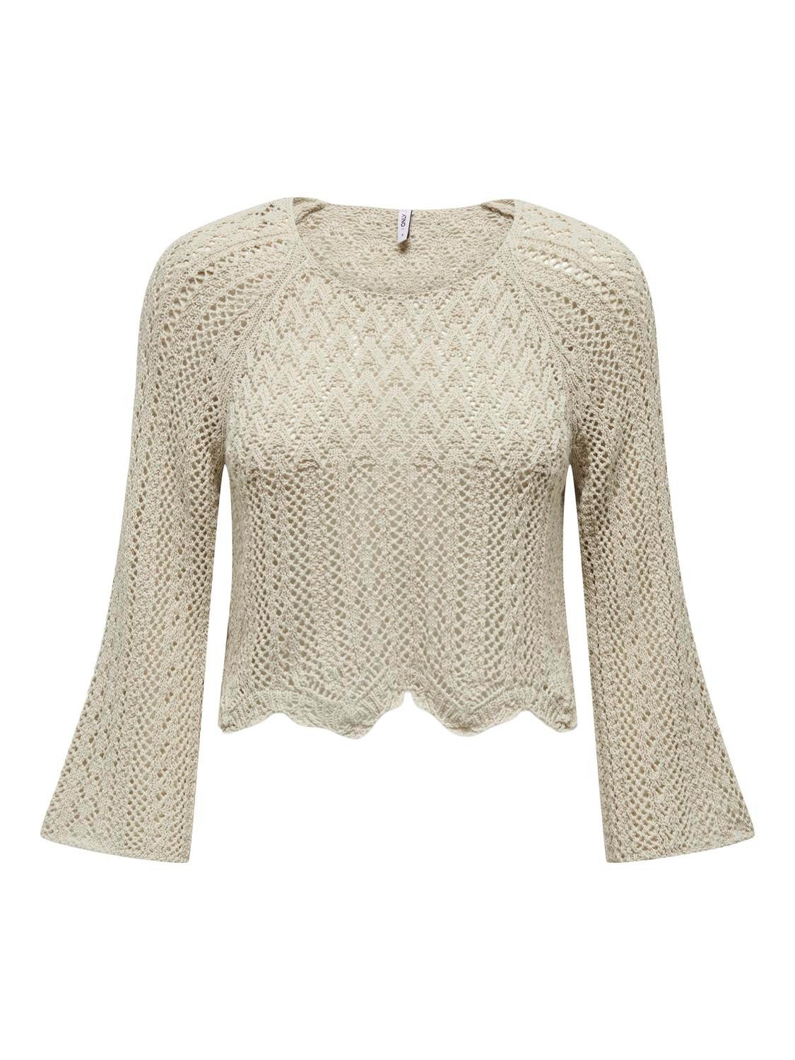 ONLY Strickpullover Eleganter Strickpullover 3/4 Arm günstig online kaufen