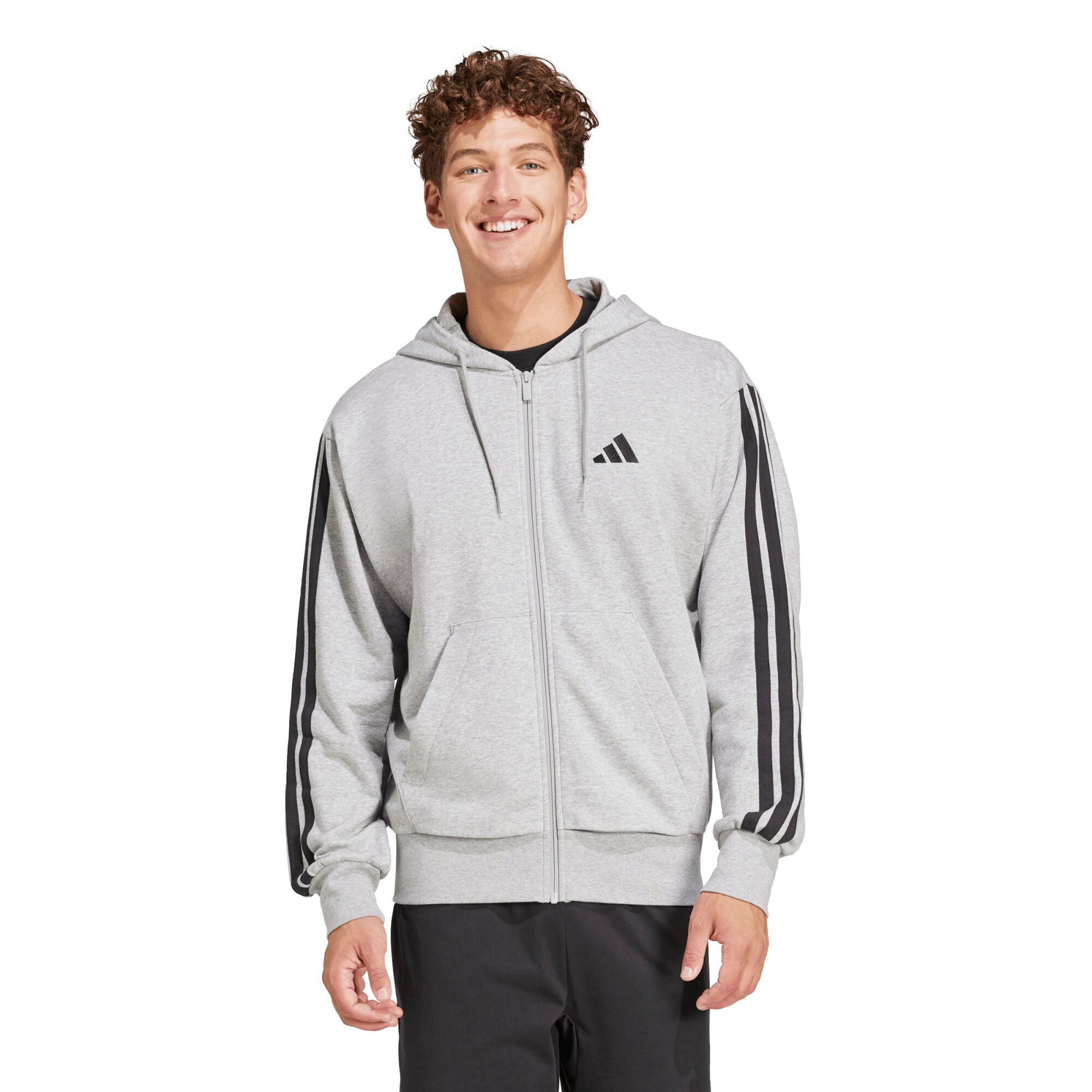 adidas Performance Sweatjacke adidas Herren Kapuzenjacke 3S FT Full Zip Hoodie