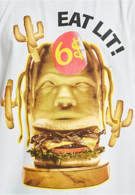 MisterTee T-Shirt MisterTee Unisex Eat Lit Oversize Tee (1-tlg)