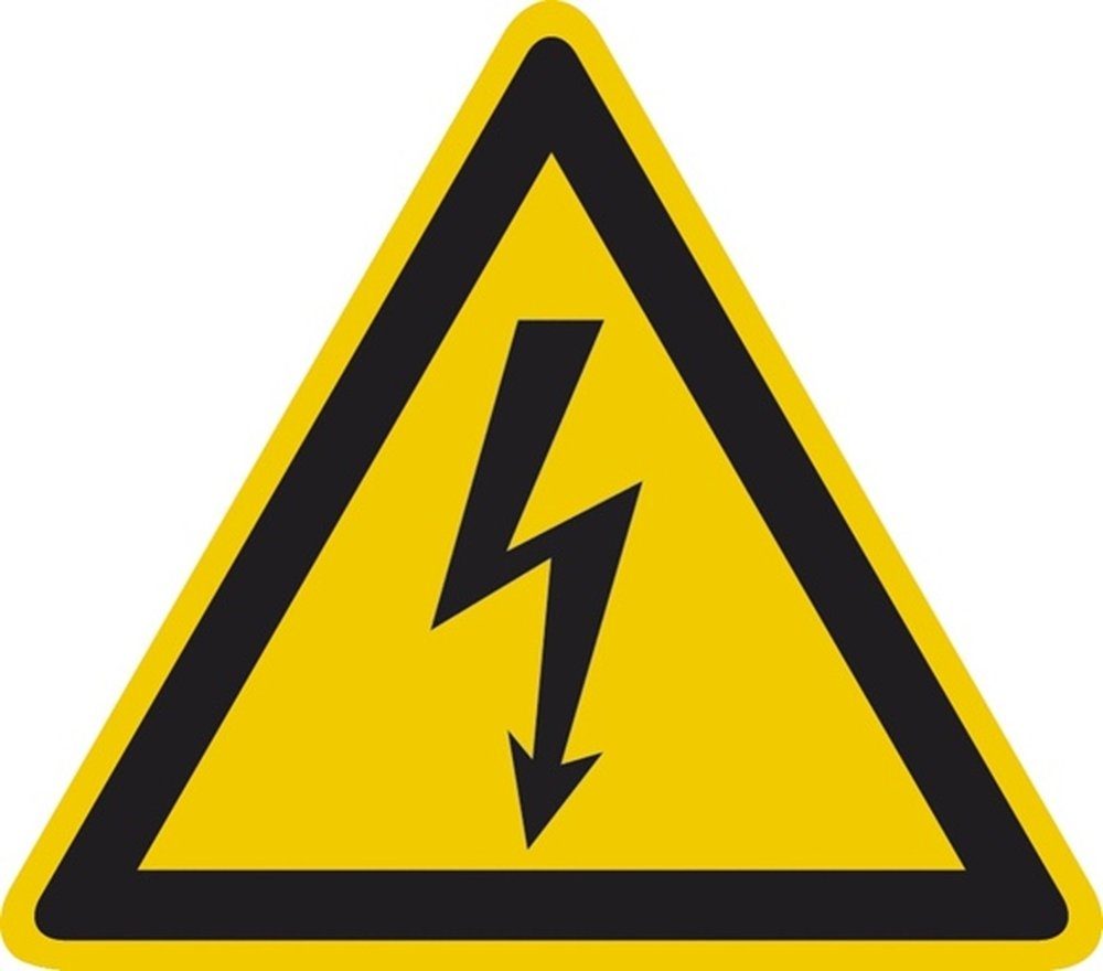 Was Heißt Blitz Auf Englisch KS Tools Hybrid KS Tools 917.3898 Warnschild-Hybrid-Blitz