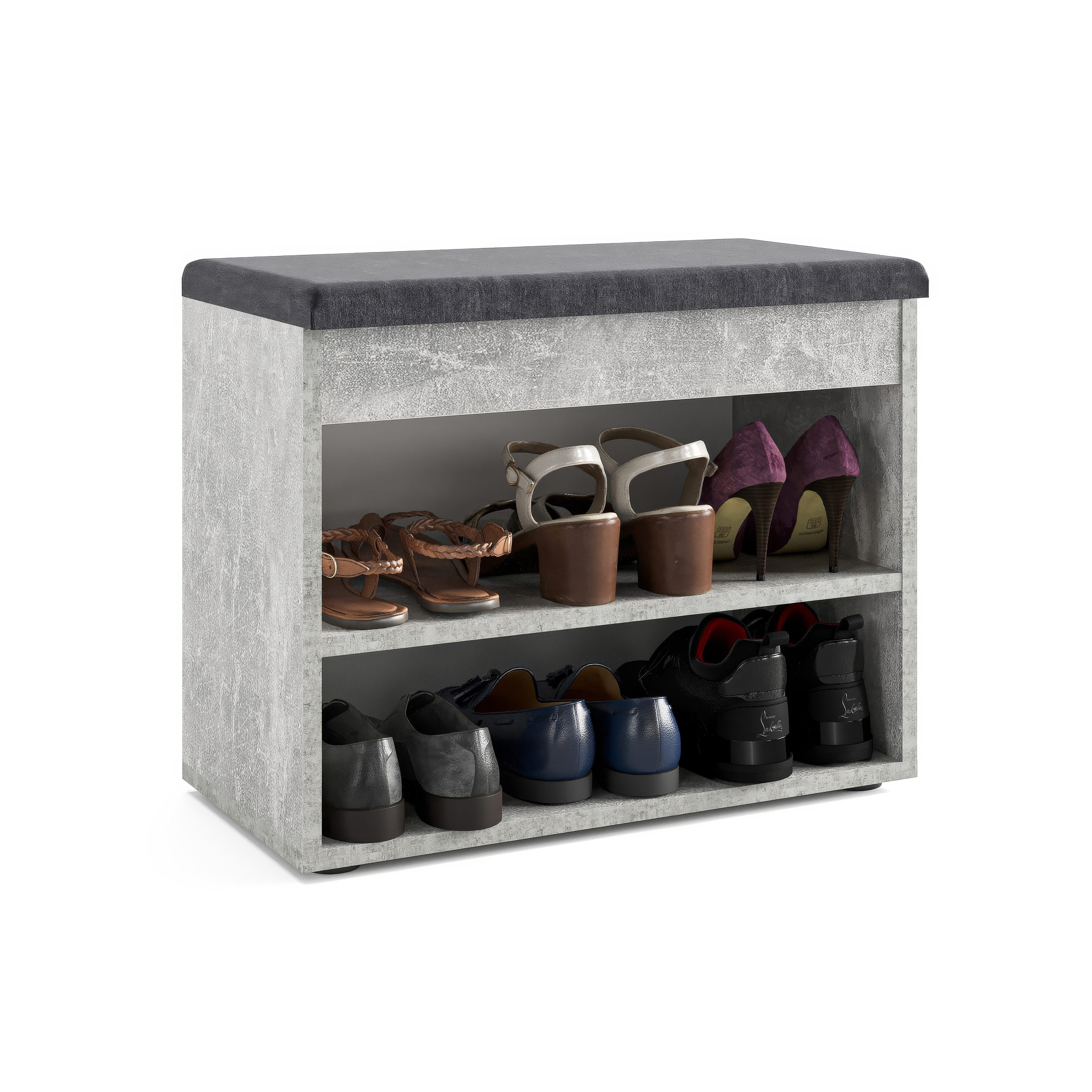 KOMTO Schuhschrank Schuhbank mit Sitzfläche - günstig online kaufen