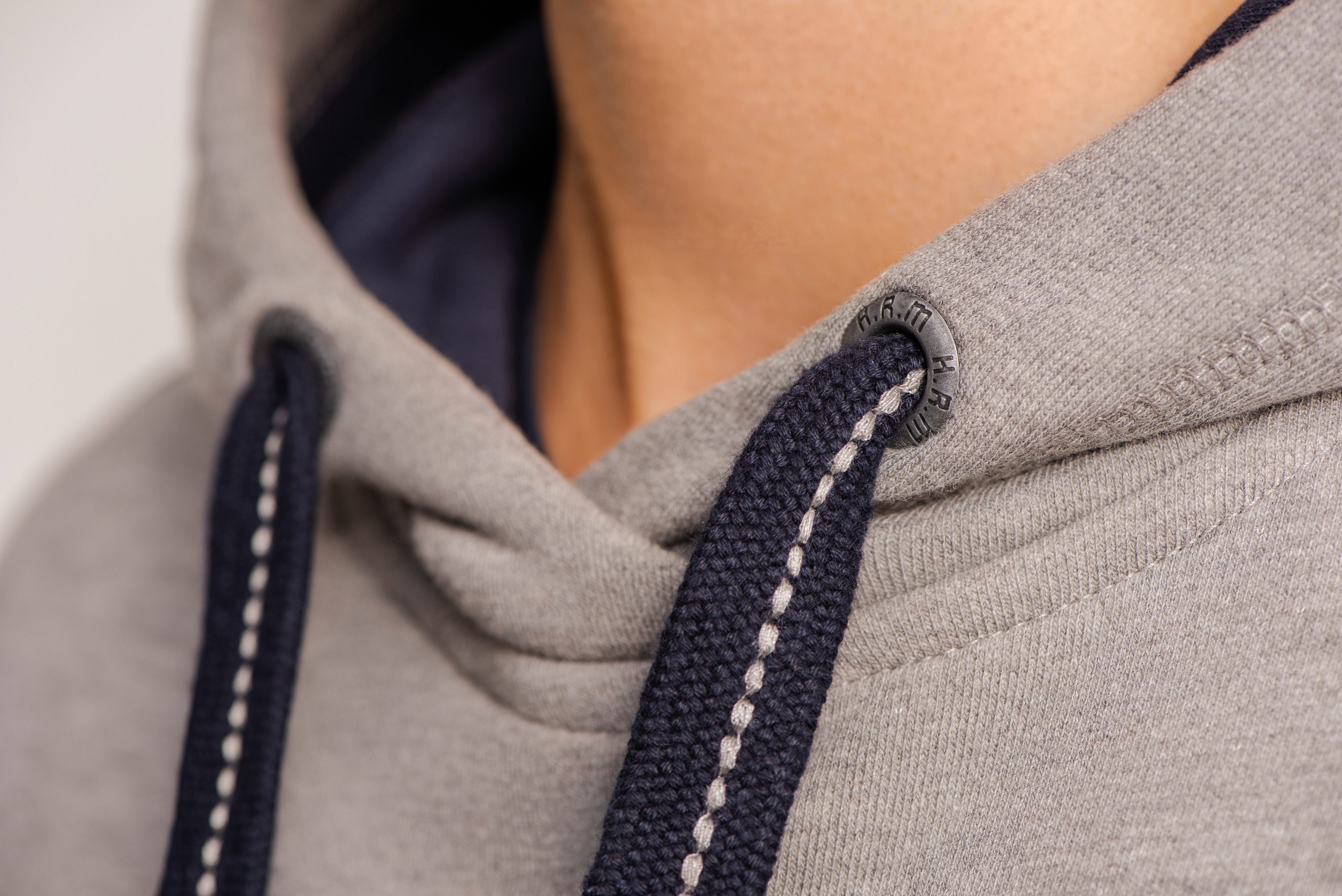 HRM Hoodie modischer Herren Kapuzensweater / Hoody / Kapuzenpullover XS bis 6XL angerauter Innenseite - weiches Mischgewebe