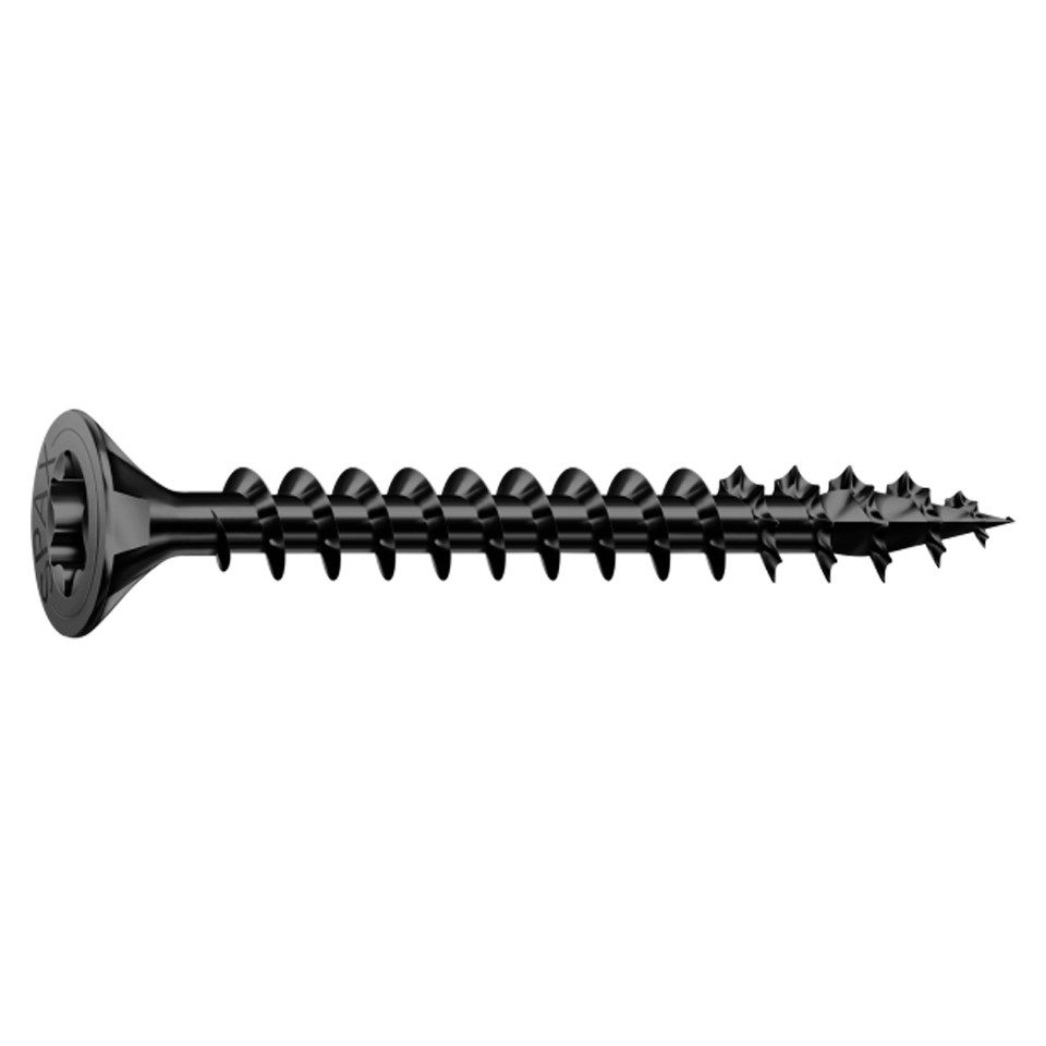 SPAX Schrauben-Set Spax Universalschraube, Senkkopf, schwarz, T-STAR plus, Vollgewinde