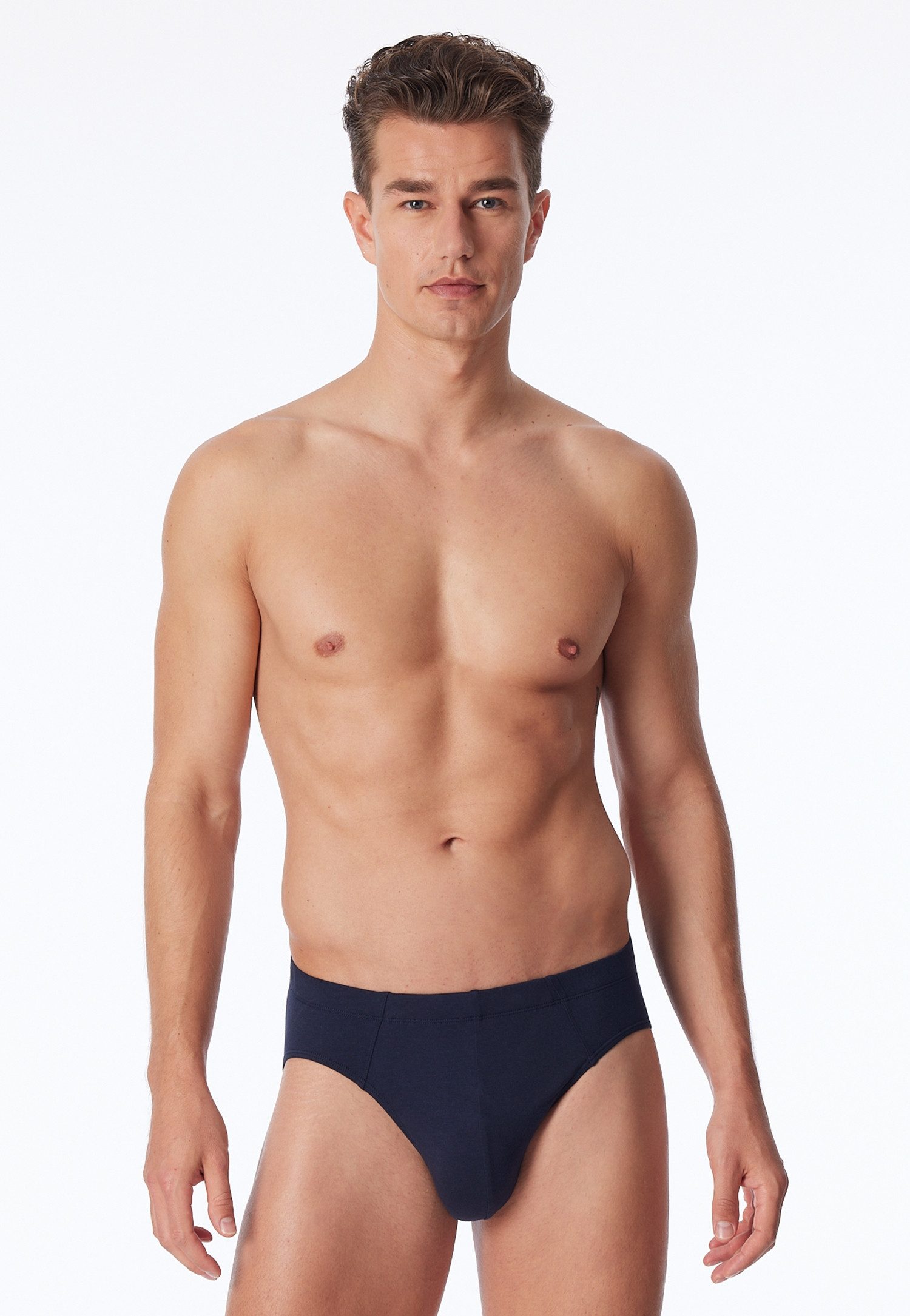 uncover by SCHIESSER Minislip Uncover Cotton (3er Pack) ohne Eingriff, Baumwollmix, elastisch