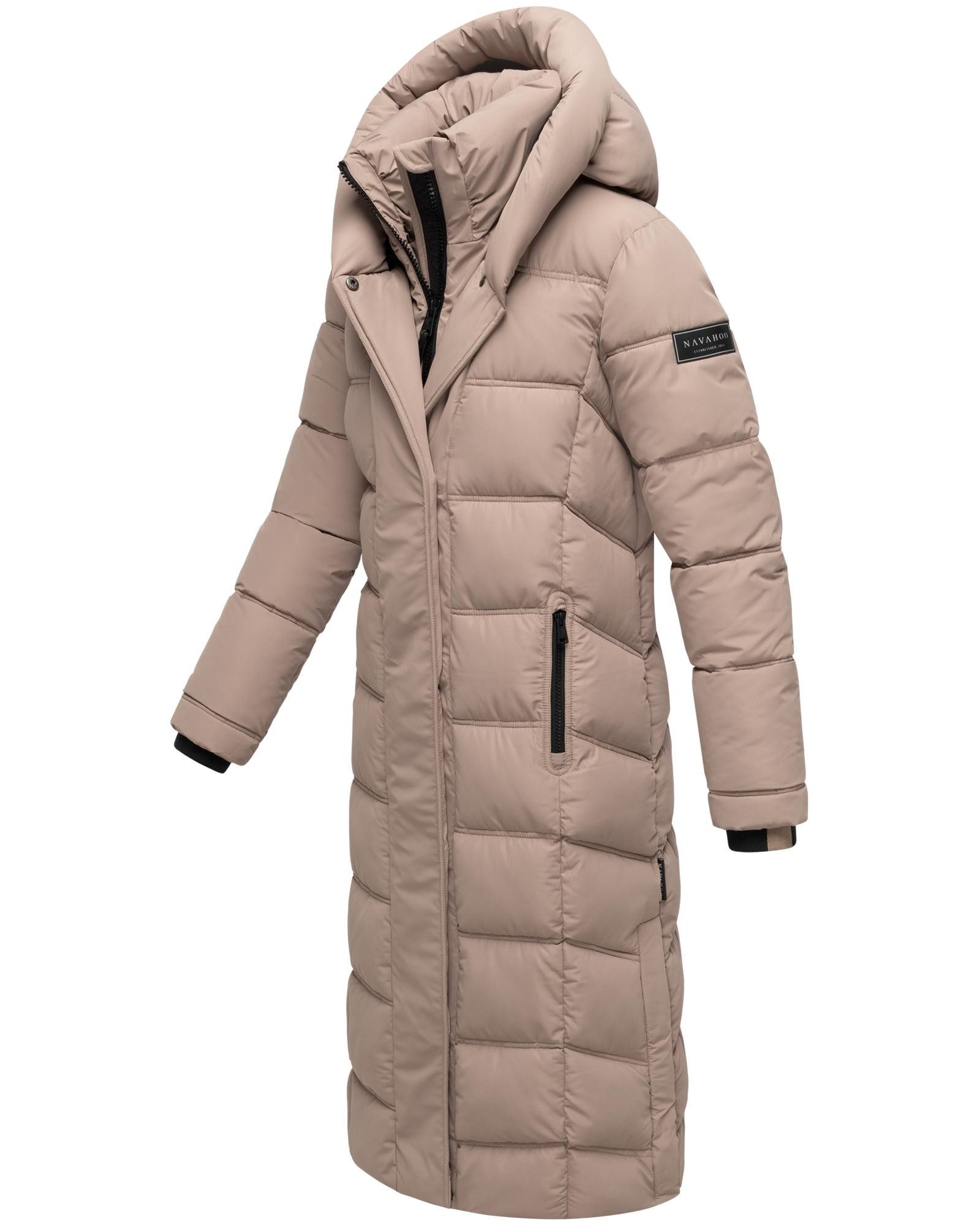 Navahoo Steppmantel Engelsfeder XIV Langer Wintermantel günstig online kaufen