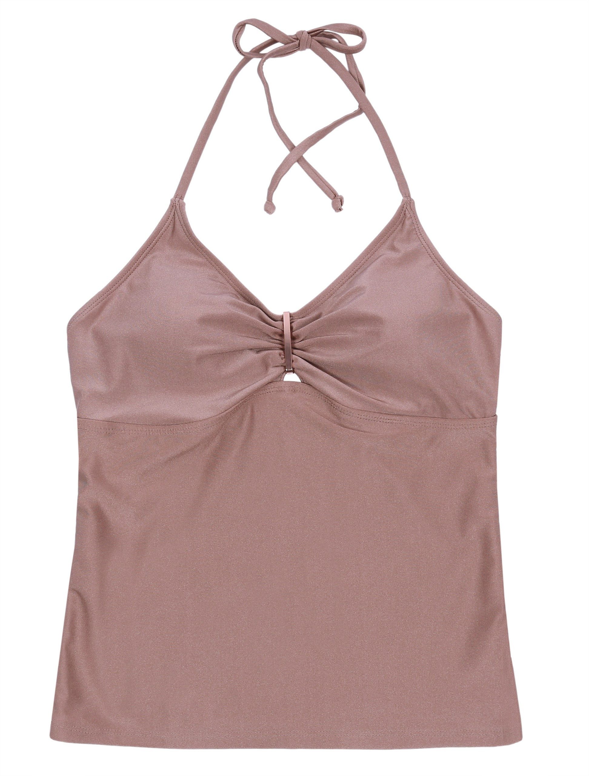 Sarcia.eu Bustier-Bikini-Top Braunes Buster-Bikini-Top S günstig online kaufen