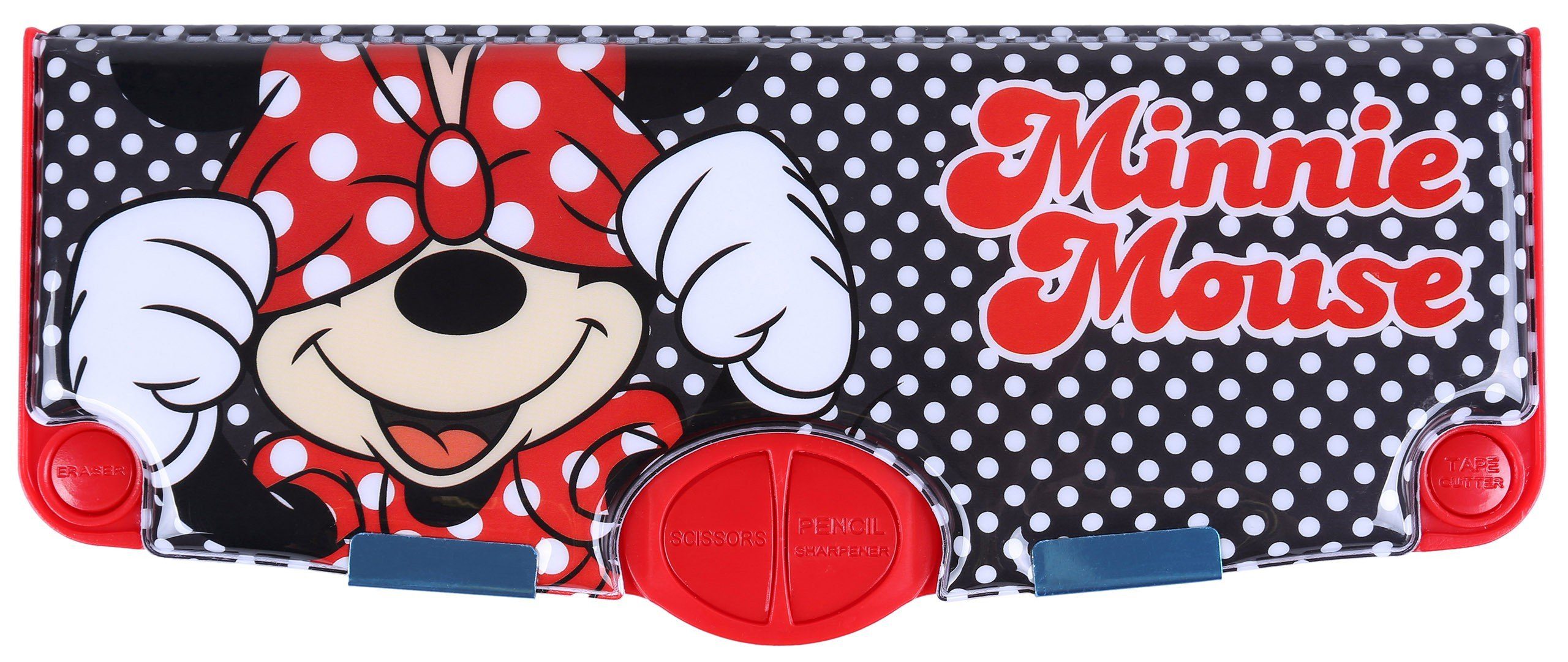 Federtasche DISNEY Minnie Mouse Kunststofffedertasche, rot