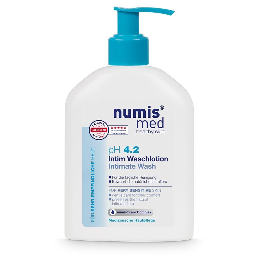 numis - 1x ml, Waschlotion 4.2 Intimwaschlotion 1-tlg. Intim 200 med Intimcreme ph Hautberuhigende