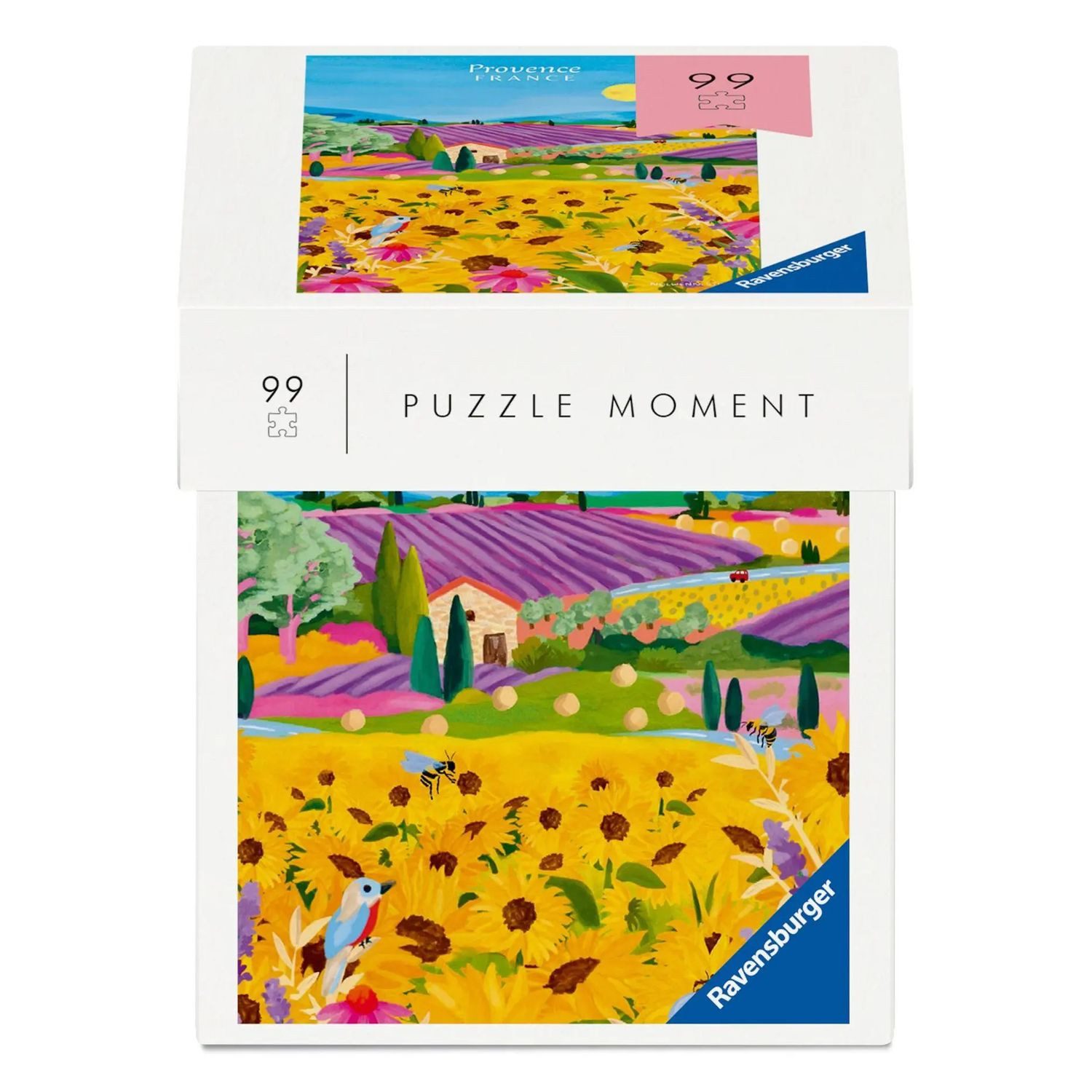 Ravensburger Puzzle Erwachsenenpuzzle 99 Teile - Frankreich, 99 Puzzleteile