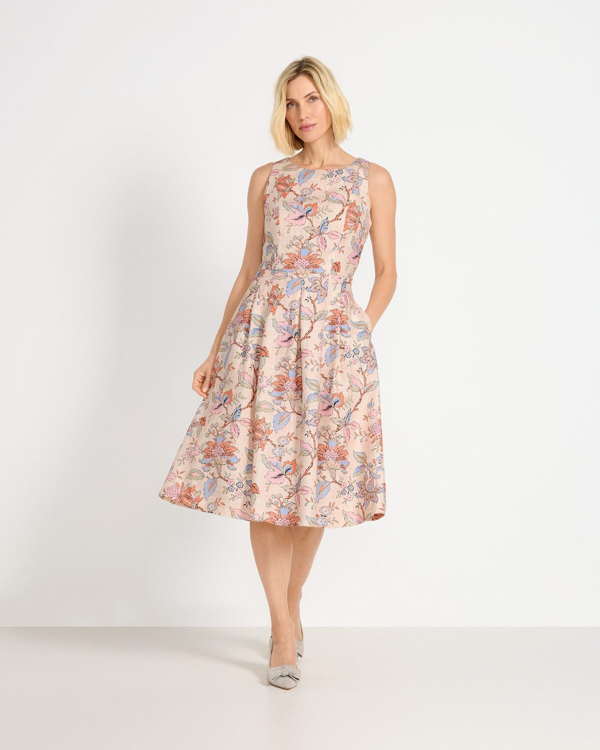 Highmoor Etuikleid Leinenkleid