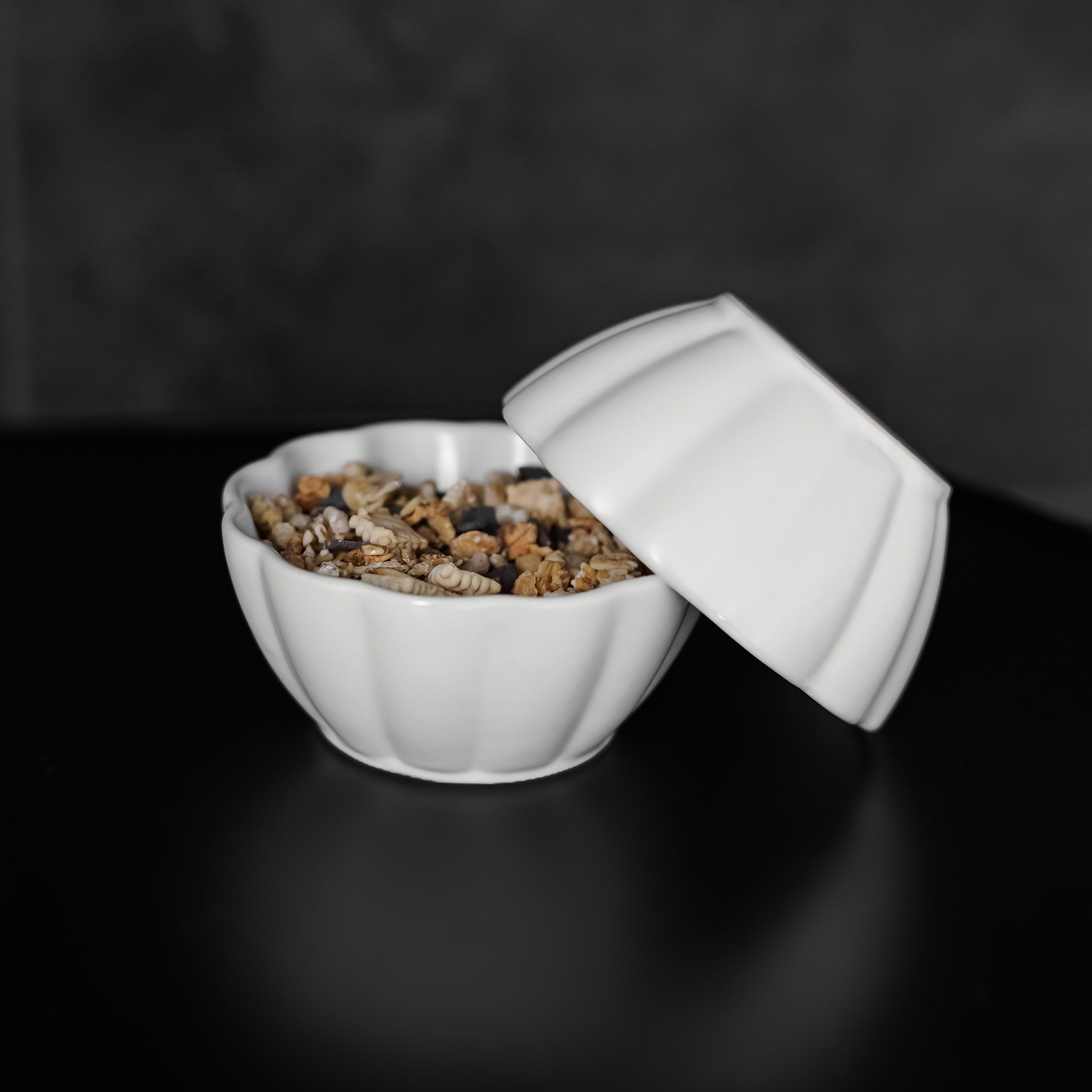 Almina Muffinform Dessertschalen 6er Set aus Porzellan - Lotus Design