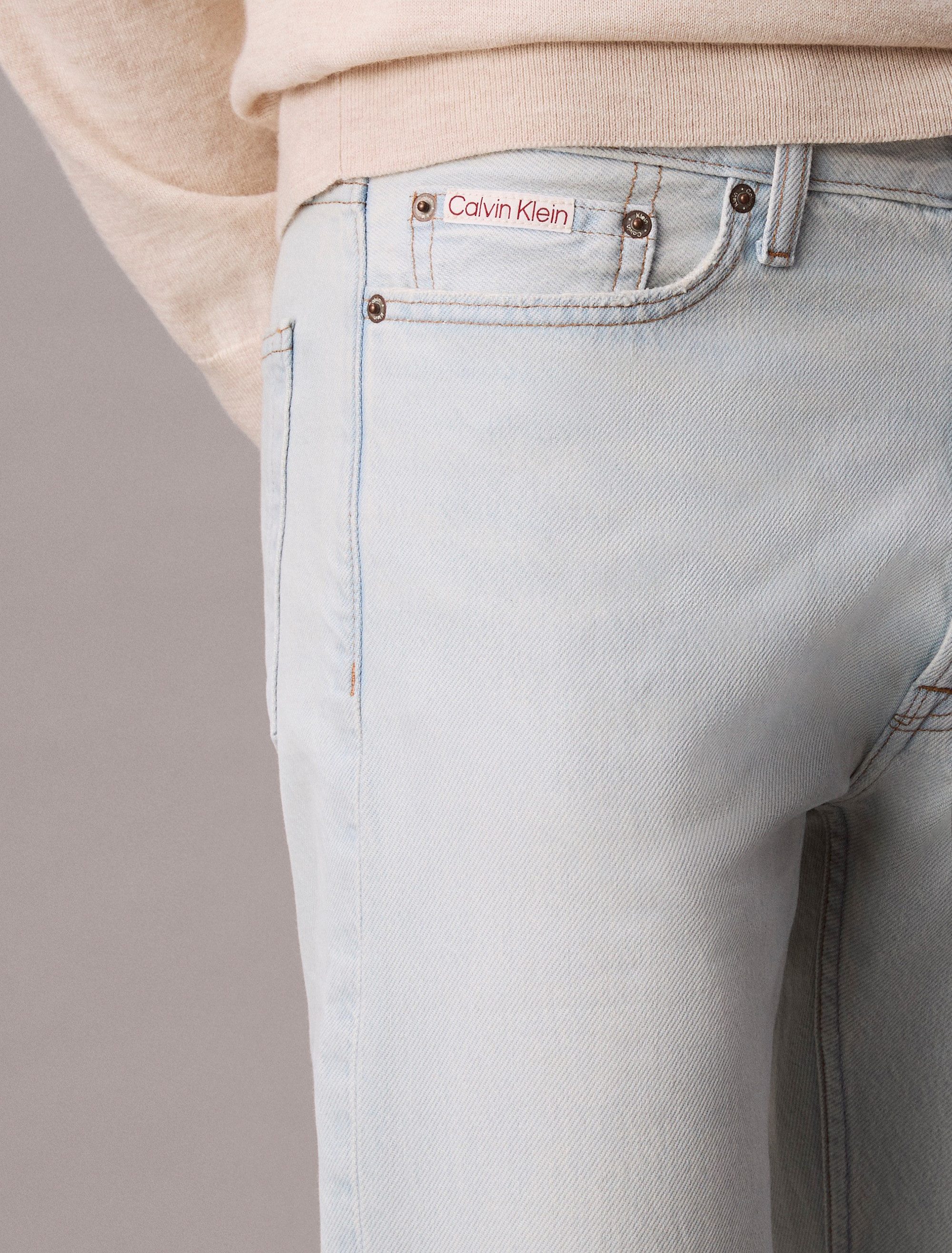 Calvin Klein Jeans Straight-Jeans STNDRD STRGHT JEAN Mit Gürtelschlaufen