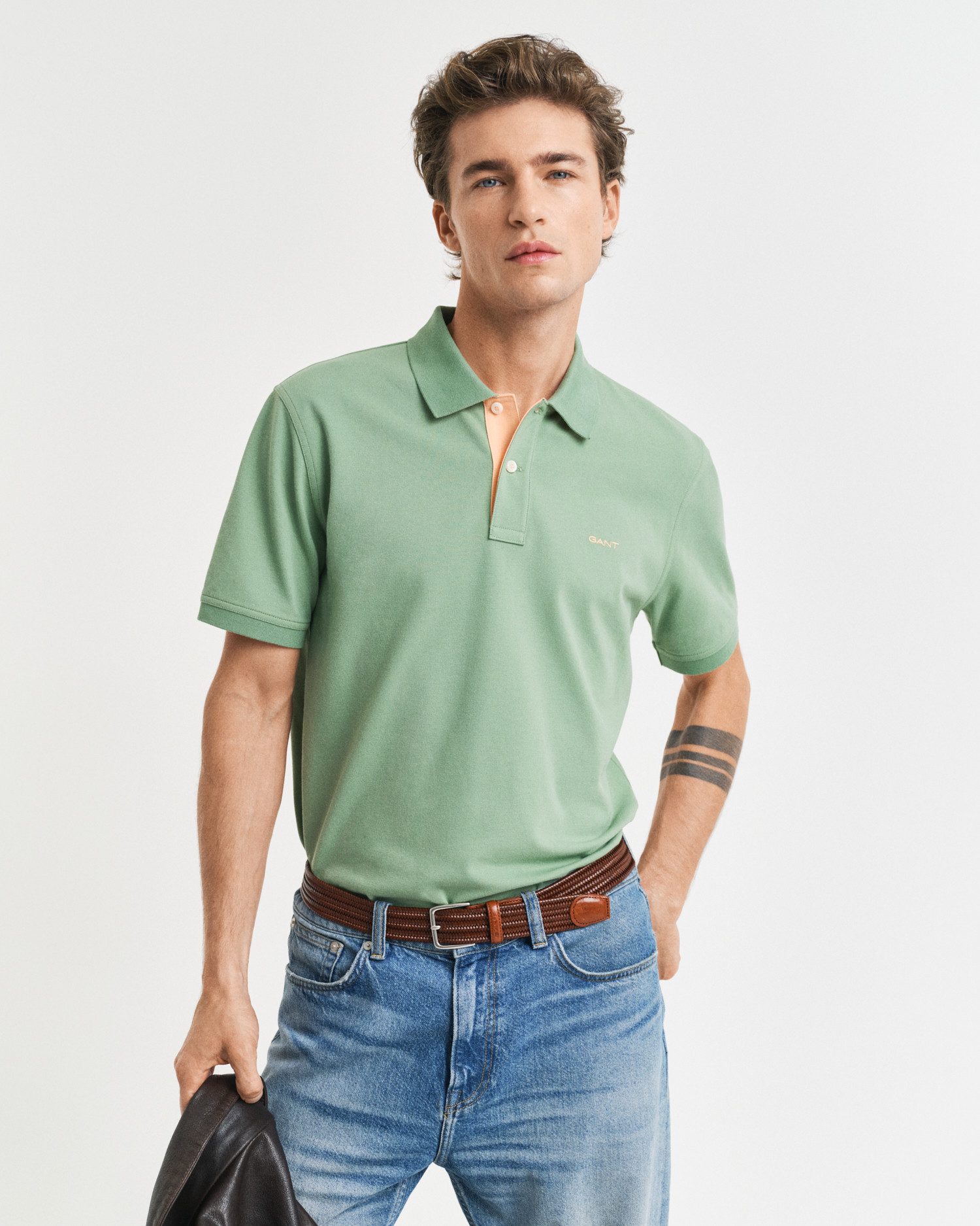 Gant Poloshirt Kontrast Piqué Poloshirt günstig online kaufen