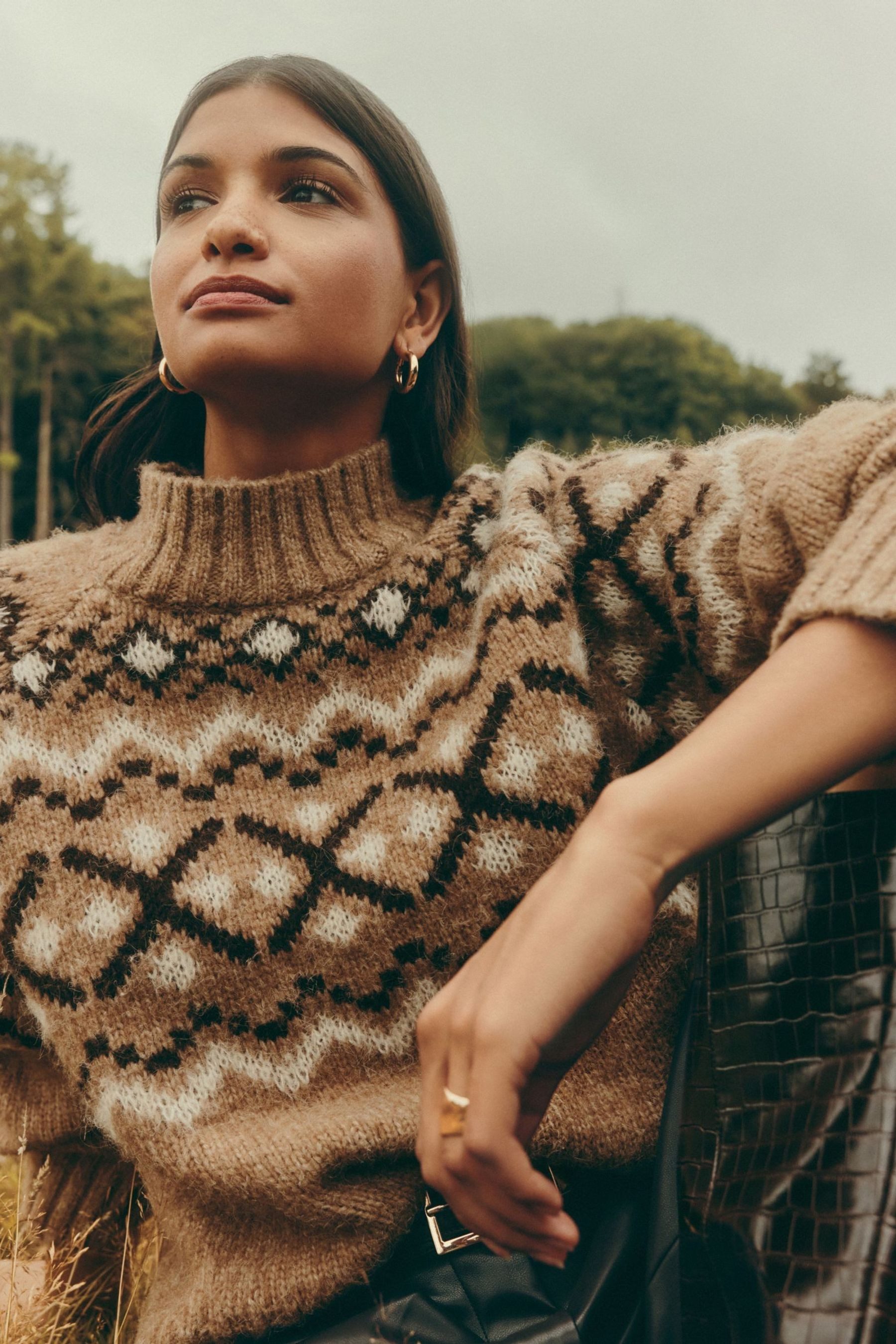 Norwegerpullover Friends Like These Pullover mit Fairisle-Muster