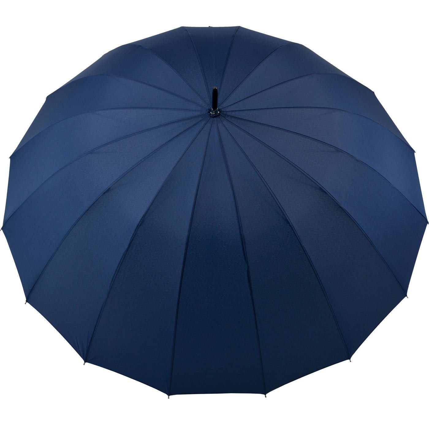 iX-brella Stockregenschirm XXL 130 cm Durchmesser Golf-Partnerschirm, 16-teiliges Dach, mit leichtem Fiberglasgestell
