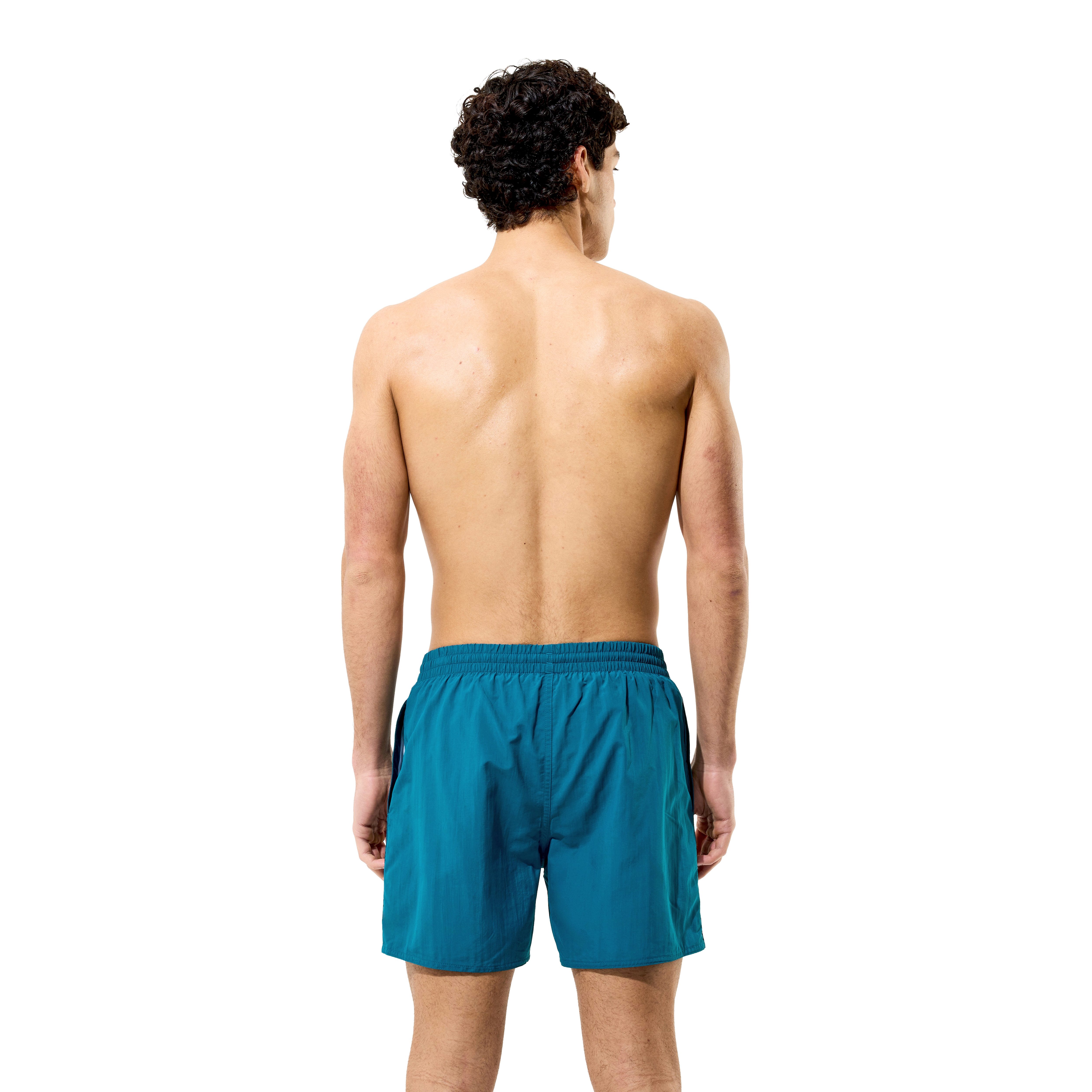 Speedo Badeshorts ESSENTIALS WATERSHORT 16" DKGRN mit Seitentaschen-Drainage, schnell trocknend, aus Nylon – Bild 3 von 5