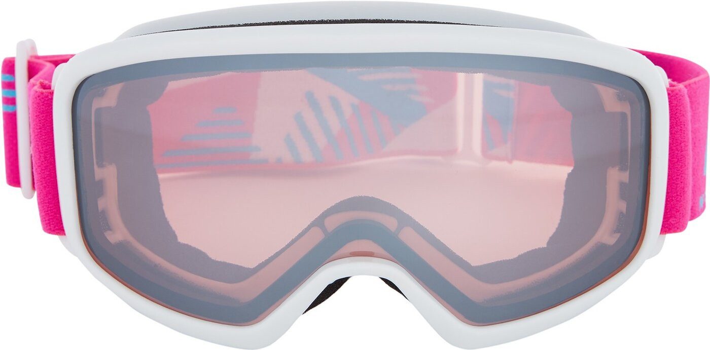 McKINLEY Skibrille Ki.-Ski-Brille Pulse S Plus WHITE/PINK/BLUE