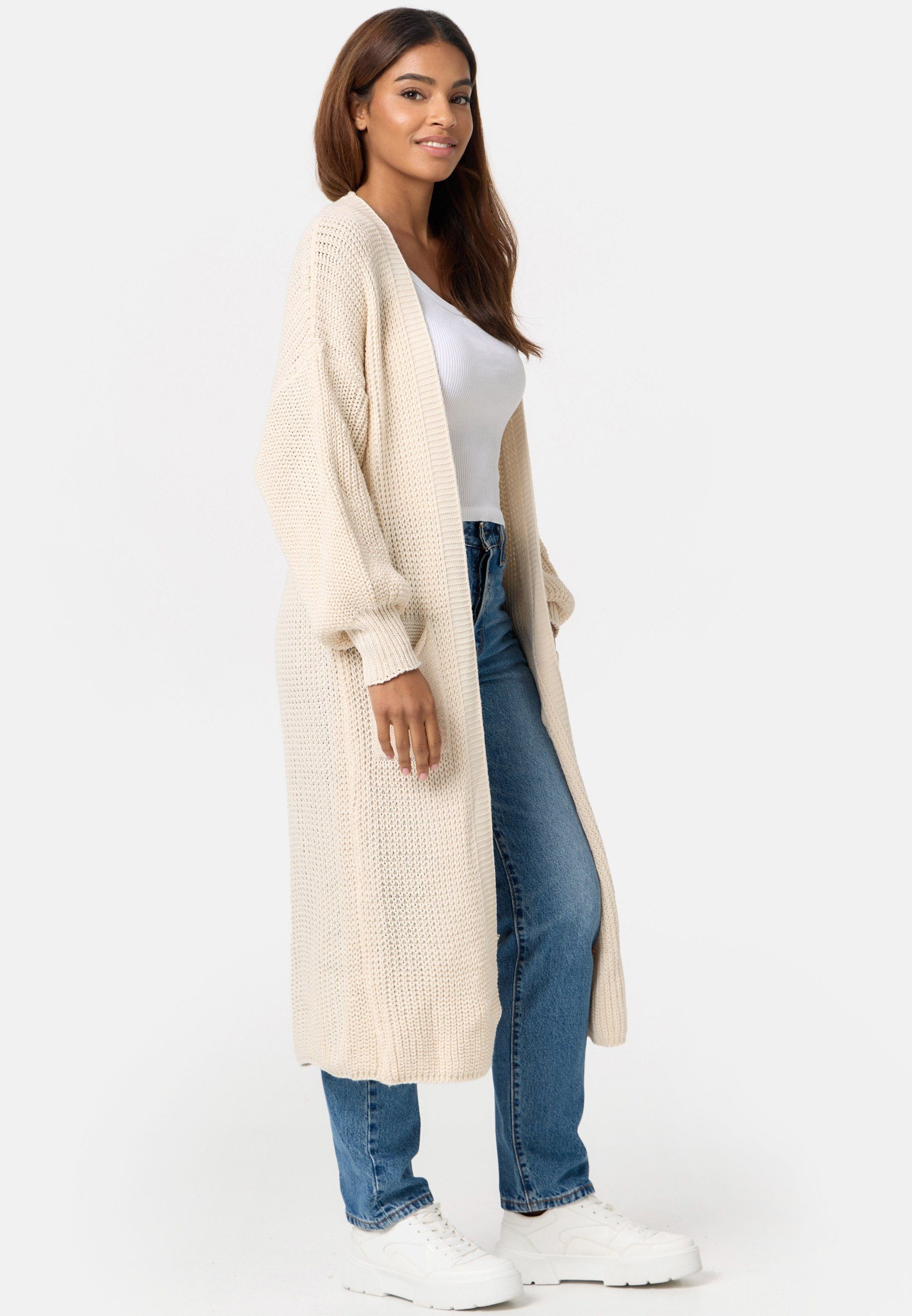 Worldclassca Longstrickjacke Worldclassca Strickjacke Cardigan Strickmantel günstig online kaufen