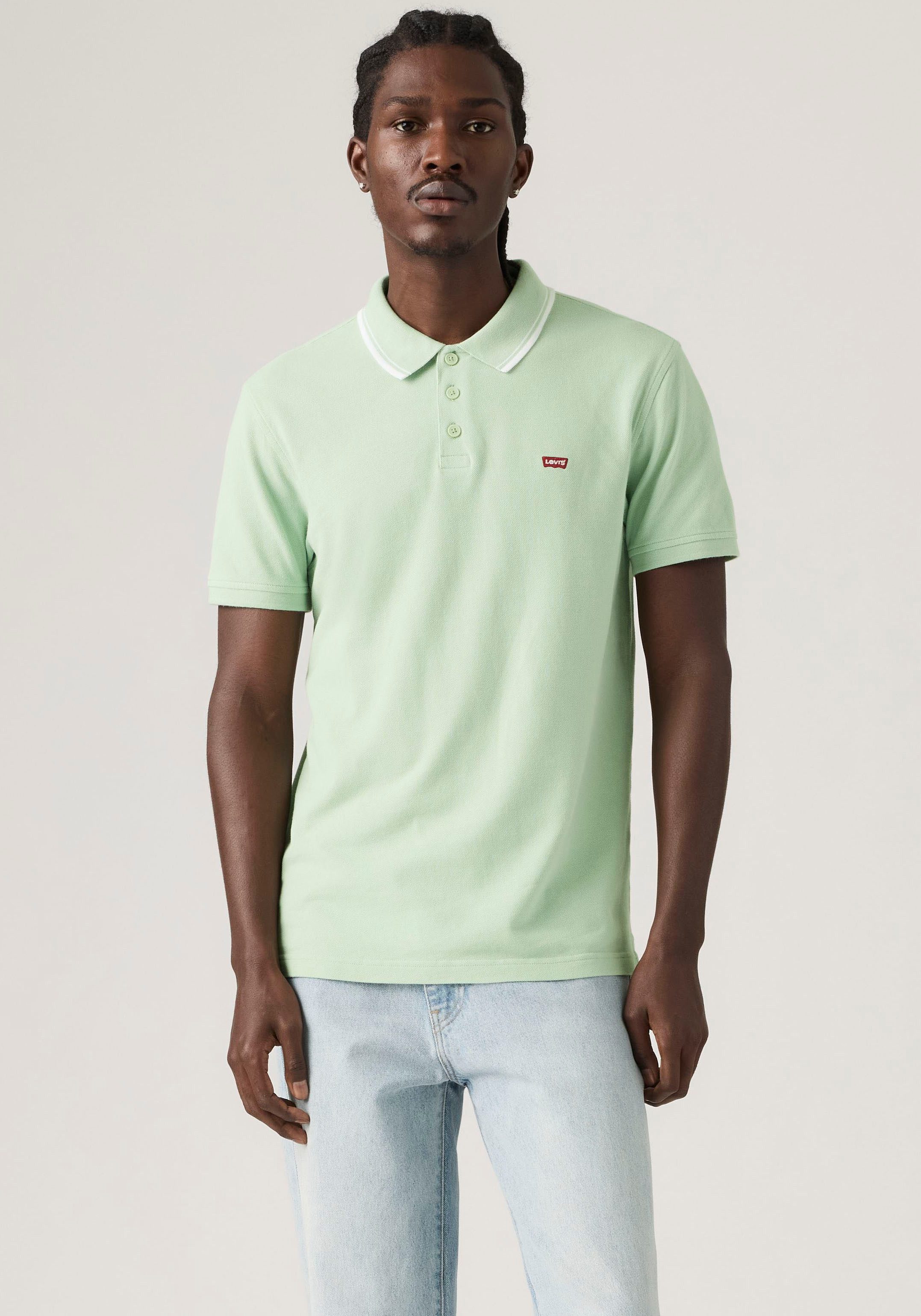 Levi's® Poloshirt LE NEW LEVIS HM POLO mit kleinem Batwing-Logo