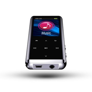 yozhiqu M13 HD Noise Cancelling Bluetooth Connected MP4 Player,8/16GB MP4-Player (Unterstützt FM-Radio, mit Bluetooth-Aufnahme/eBook/TF-Kartenfunktion)