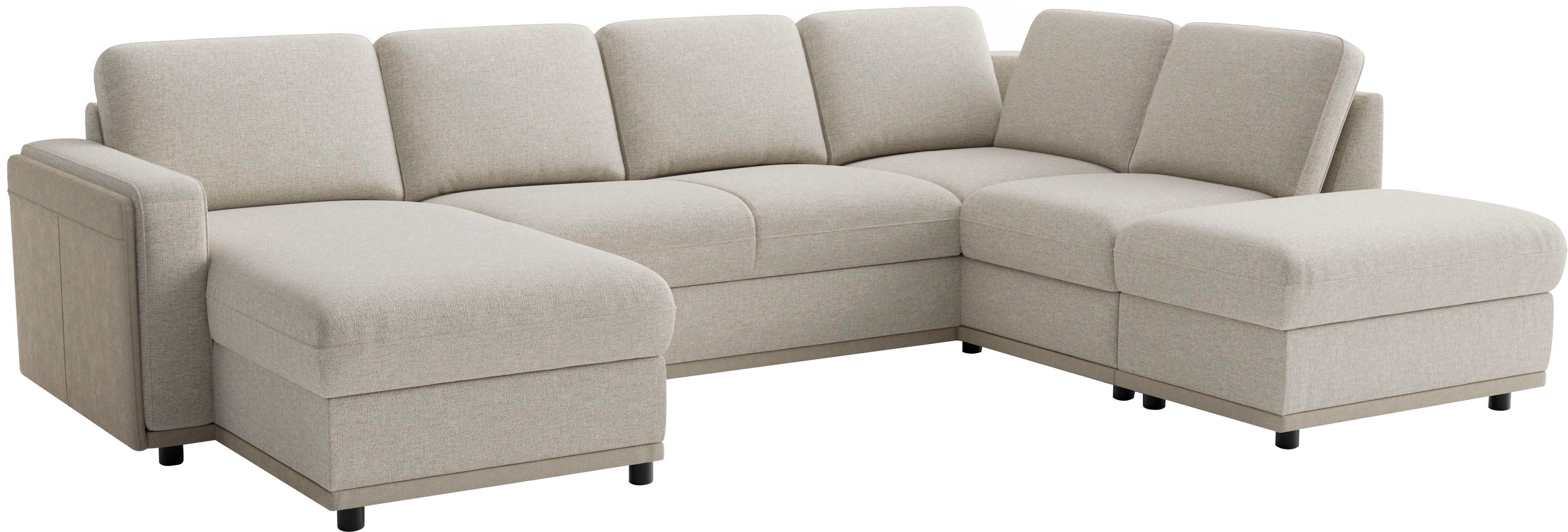 sit&more Wohnlandschaft Cordoba, wahlweise mit Schlaffunktion und Bettkasten oder Stauraum