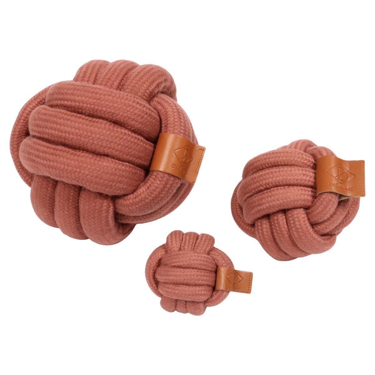 Tierball Hundespielzeug Skip Ball rosa
