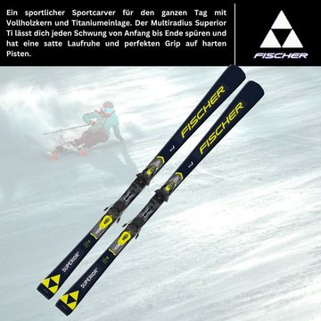 Fischer Sports Ski, Fischer Ski RC4 Superior TI AR On Piste Rocker 2024 + Bindung RS11 PR