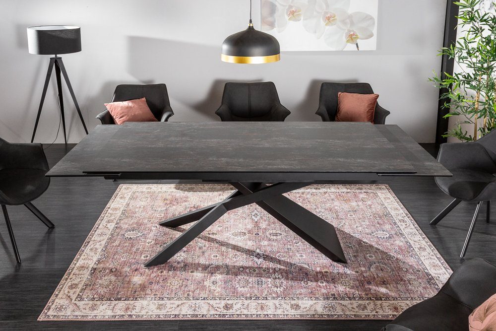 riess-ambiente Esstisch EUPHORIA 180-220-260cm grau / günstig online kaufen