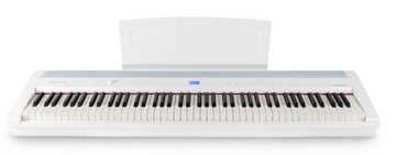 Steinmayer Stage-Piano P-60 Stagepiano 88 Tasten, (Stage-Set, inkl. X-Keyboardständer, Kopfhörer & Schule), Hammermechanik, 128-fach polyphon, Aufnahme- & Begleitfunktion