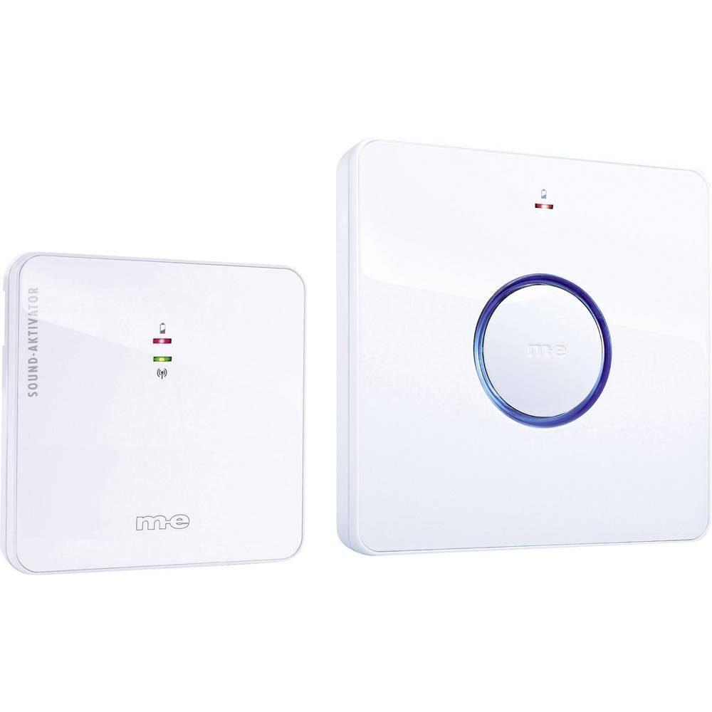m-e Smart Home Türklingel Funk-Türglocke Bell-331 Geräuschaktiv 41094 (klangaktiv)