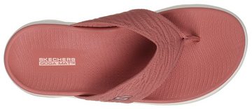 Skechers GO WALK FLEX SANDAL-SPLENDOR-X Zehentrenner, Sommerschuh, Schlappen, Poolsildes mit Goga Mat Footbed