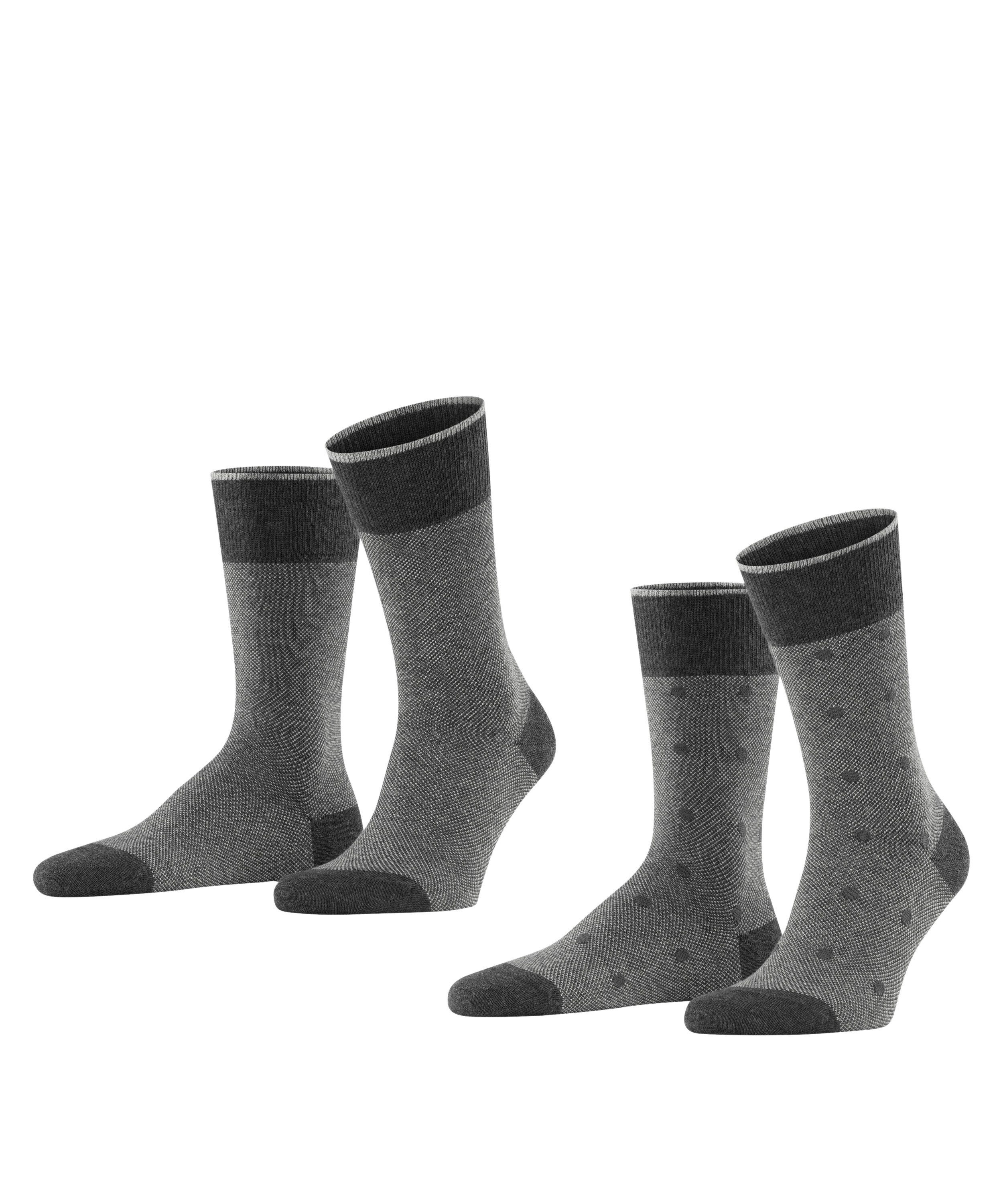Socken Piqué Dot 2-Pack Socken mit Punktdesign