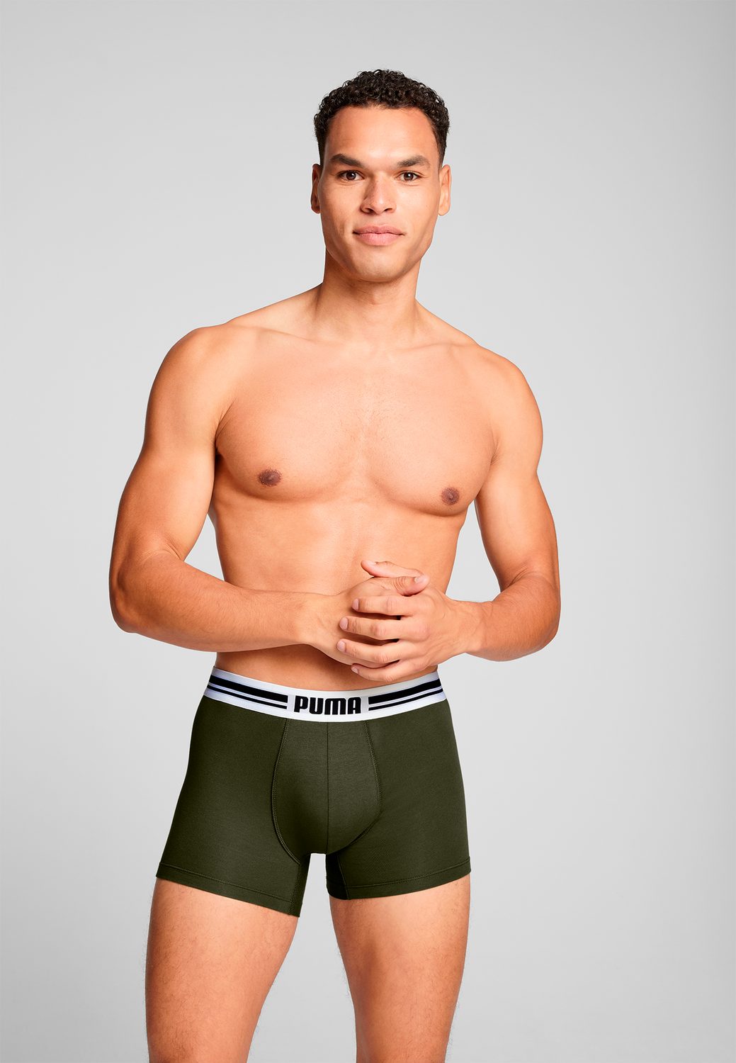 PUMA BODYWEAR Boxershorts Everyday Bodywear Boxers Placed Logo, Webgummibund