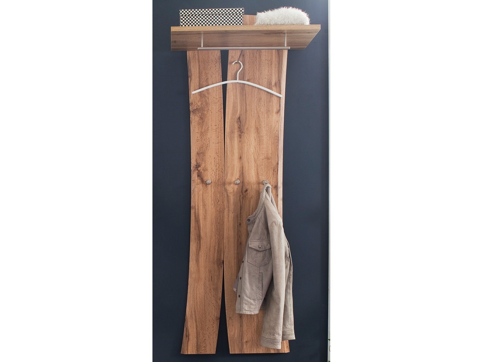 möbelando Garderobenpaneel Clayborn, 69 x 180 x 30 cm (B/H/T)