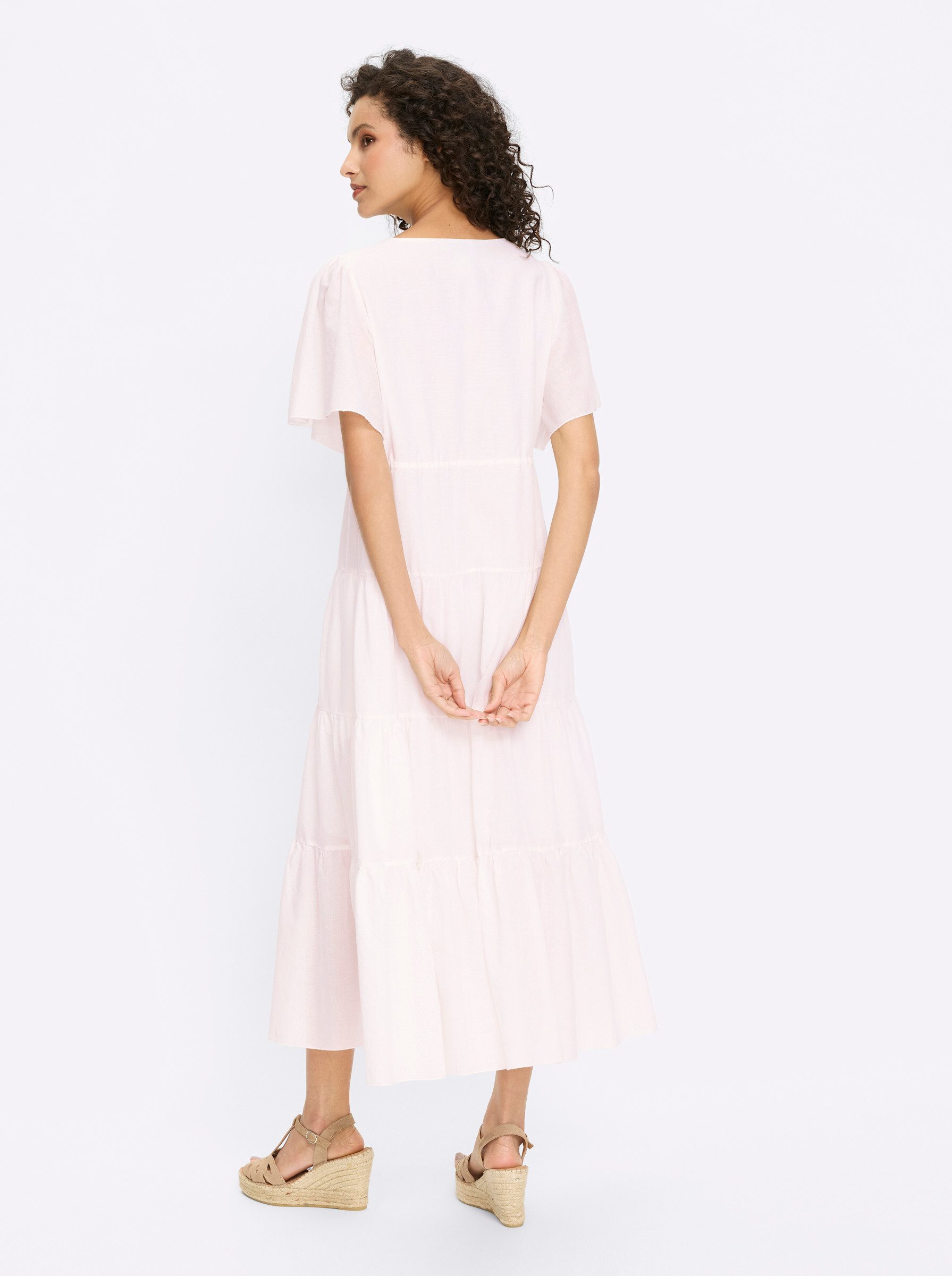 heine Etuikleid Webkleid Kurzarm günstig online kaufen