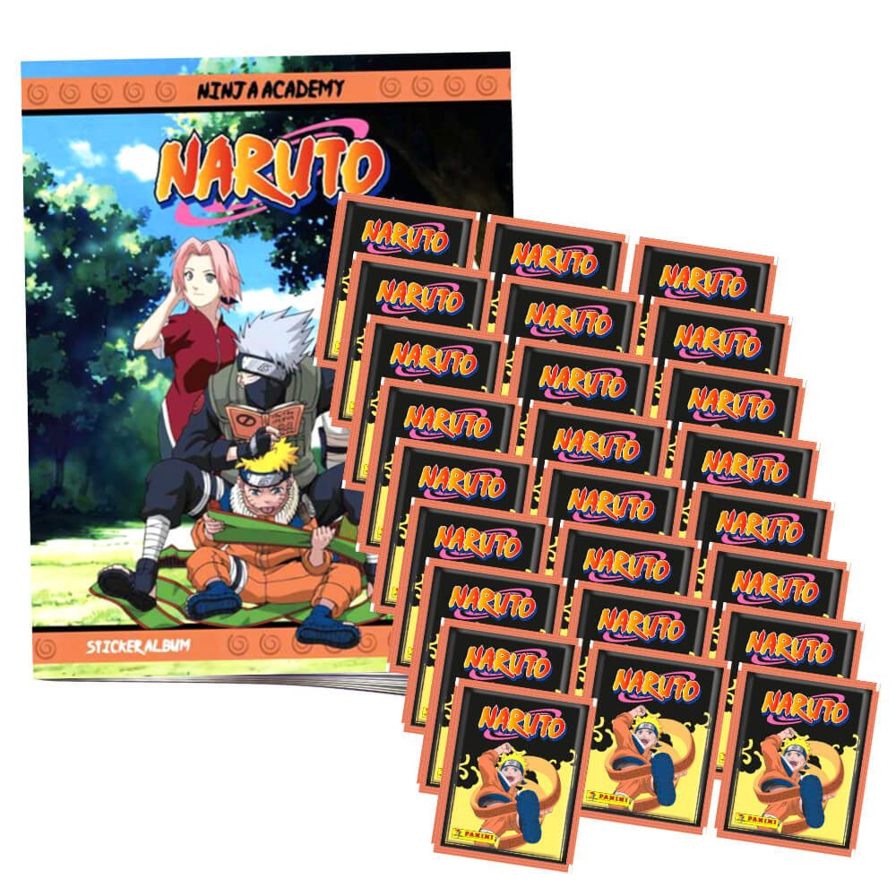 Sammelkarte Naruto Sticker - Ninja Academy Sammelsticker (2025)