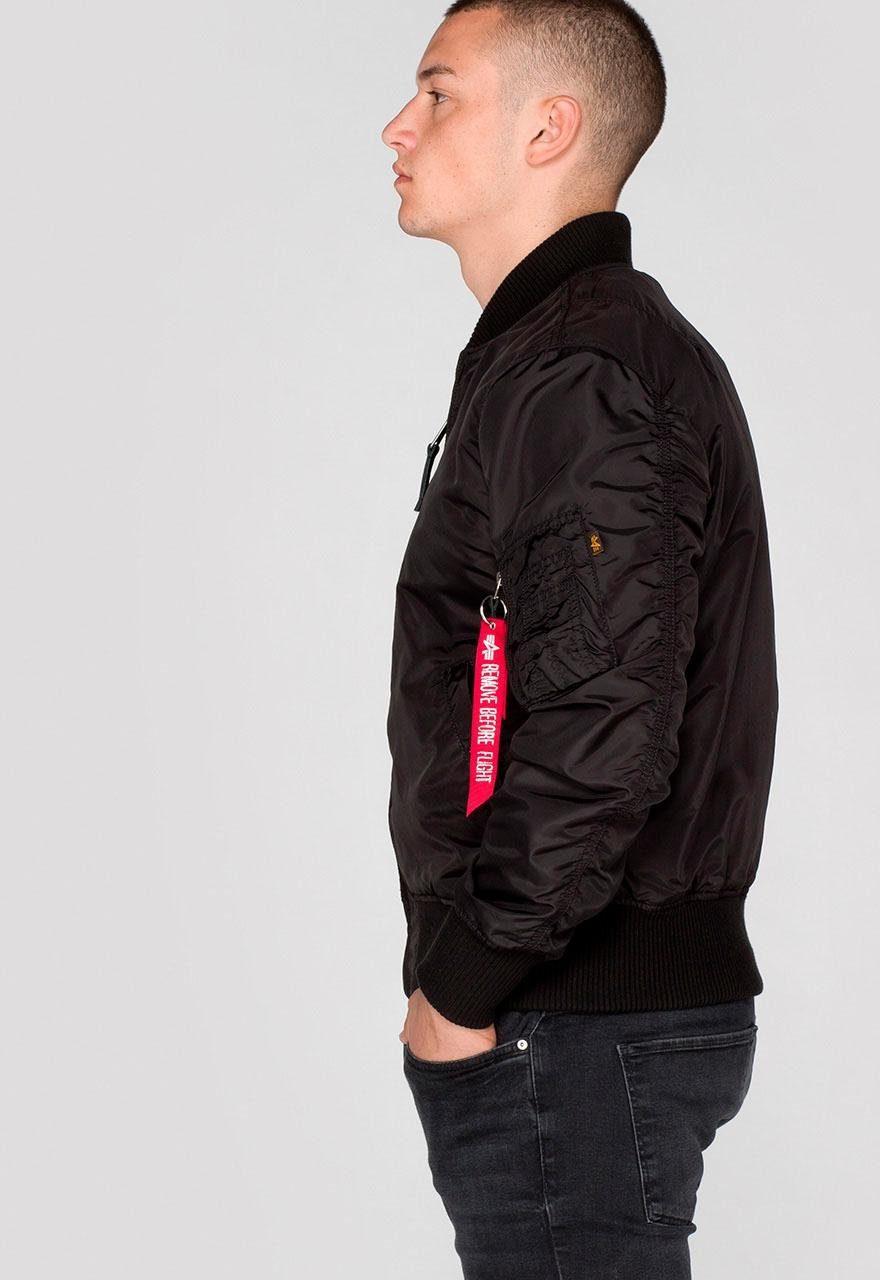 Alpha Industries Bomberjacke MA-1 TT Kunstfaser, slim fit