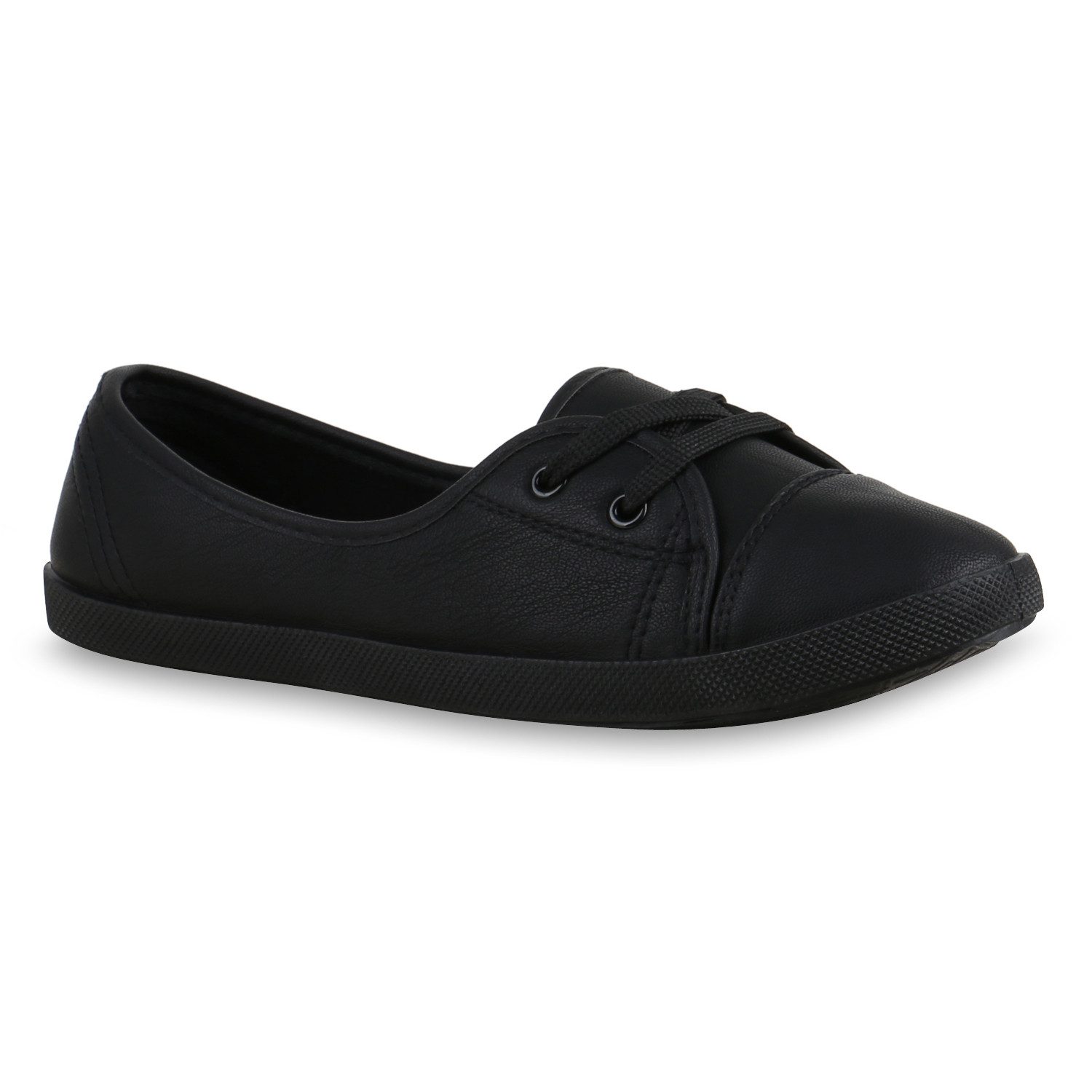VAN HILL 816240 Sneaker Ballerinas Sportliche Damen Ballerinas Bequeme Flats Basic