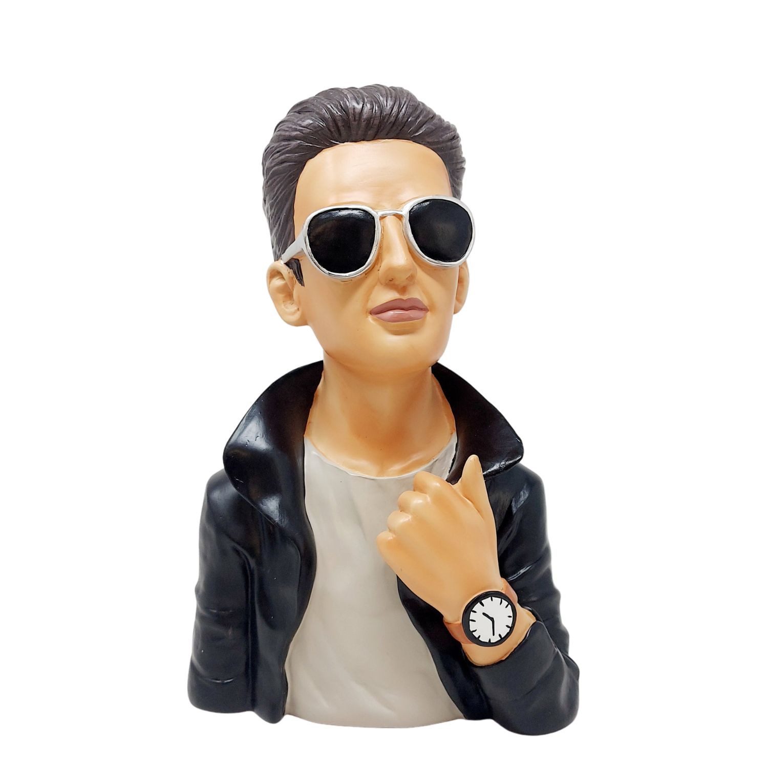 formano Dekofigur MR COOL, Handbemalt, Mehrfarbig, Mann, H: 27cm