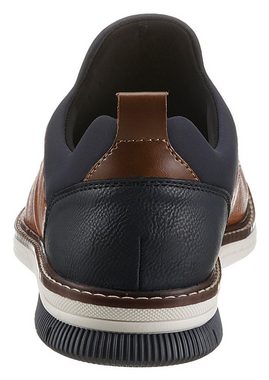 Rieker Slip-On Sneaker Business Schuh, Slipper, Festtagsschuh mit elastischen Schnürsenkeln